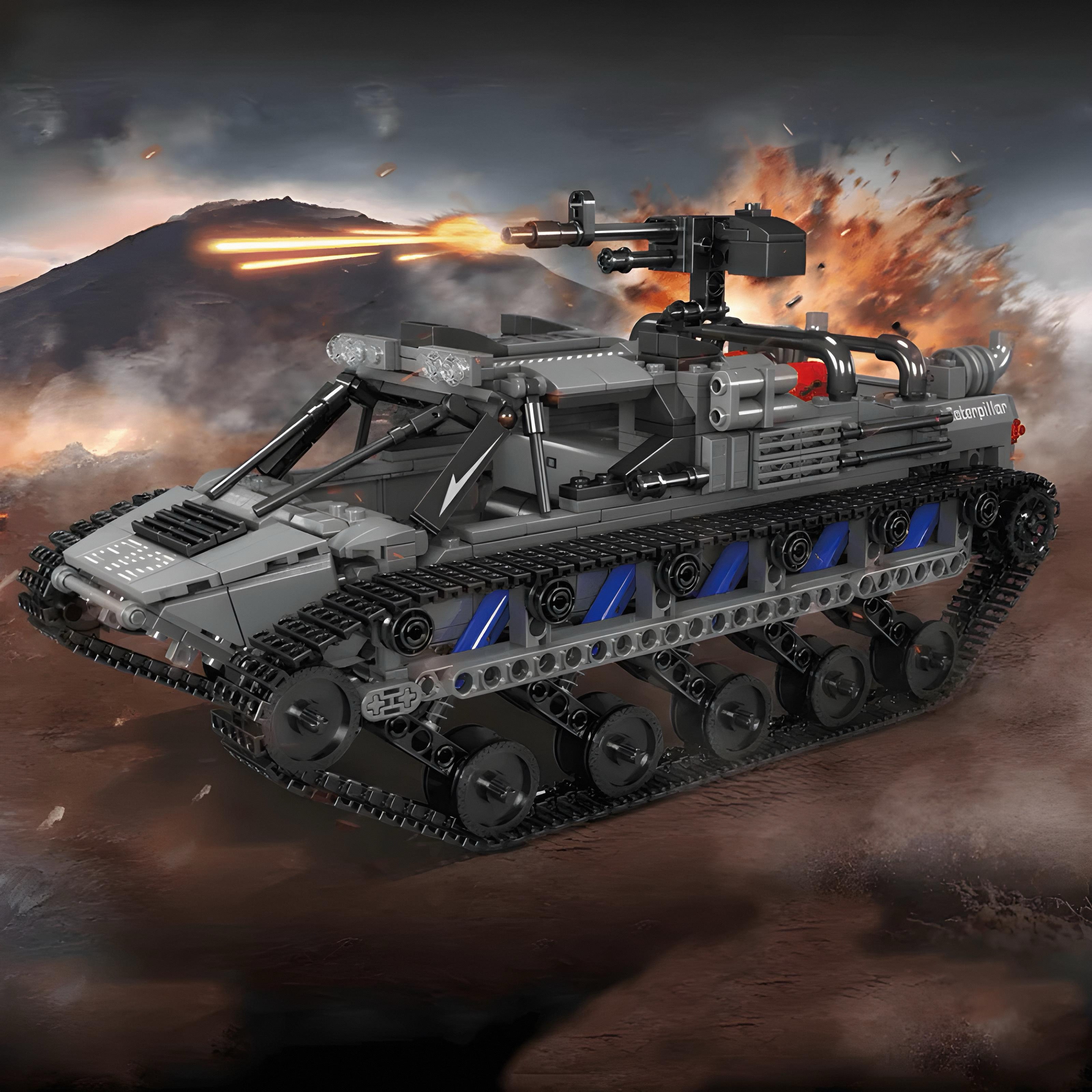 ALL TERRAIN MILITARY TANK EV2 | 1047PCS