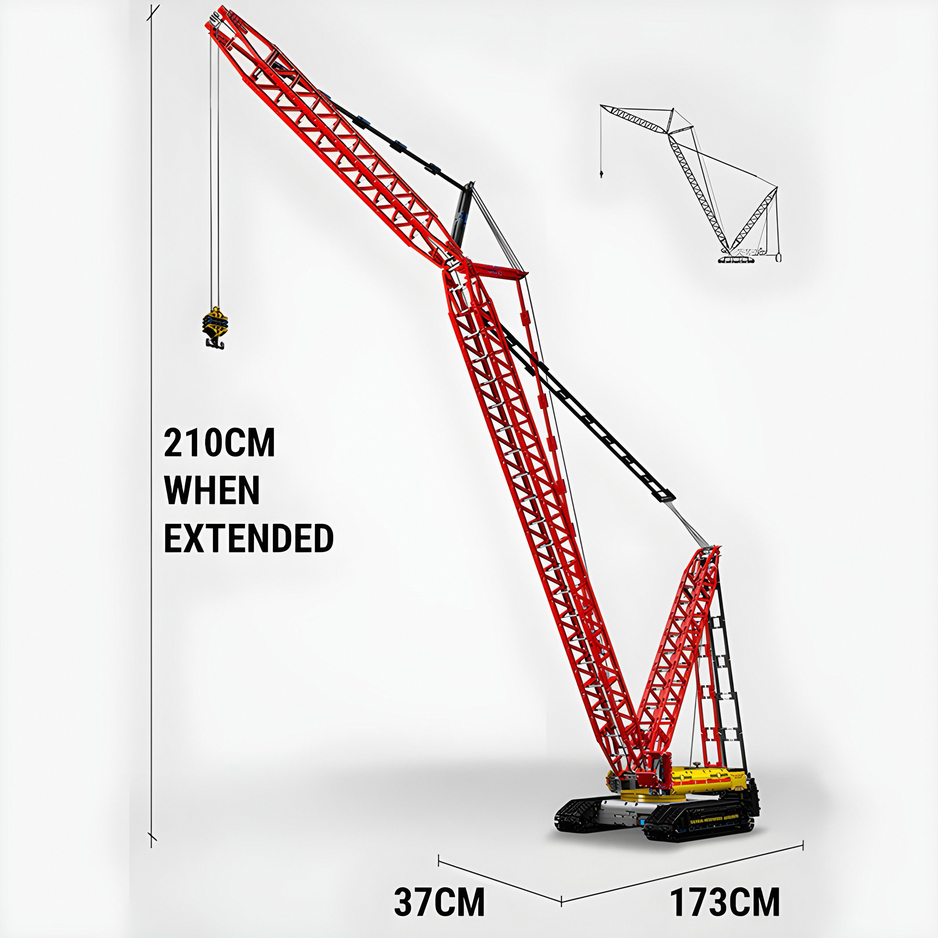 THE 210CM MEGA DRAGLINE | 4317PCS