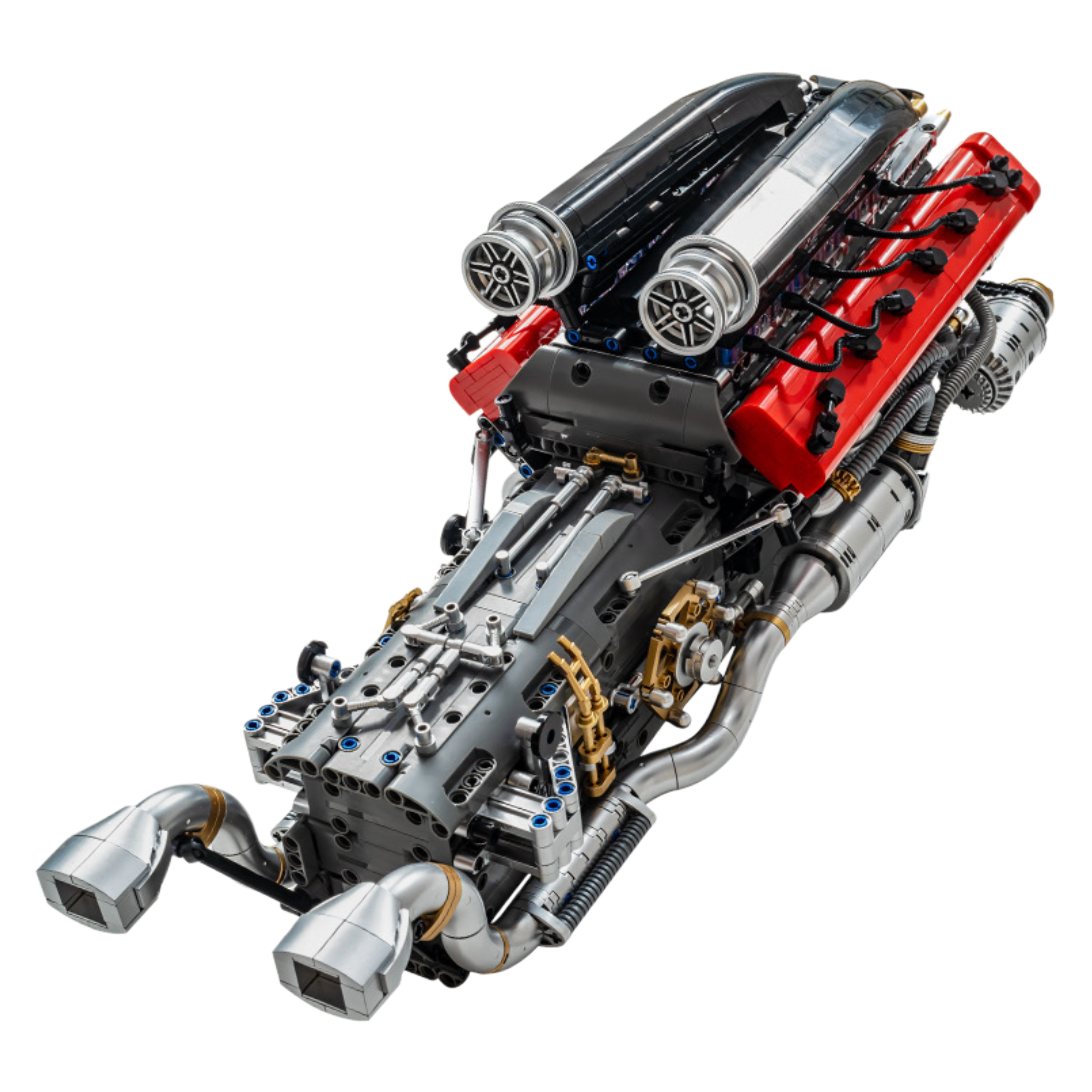 Motorised Italian V12 Racing Engine