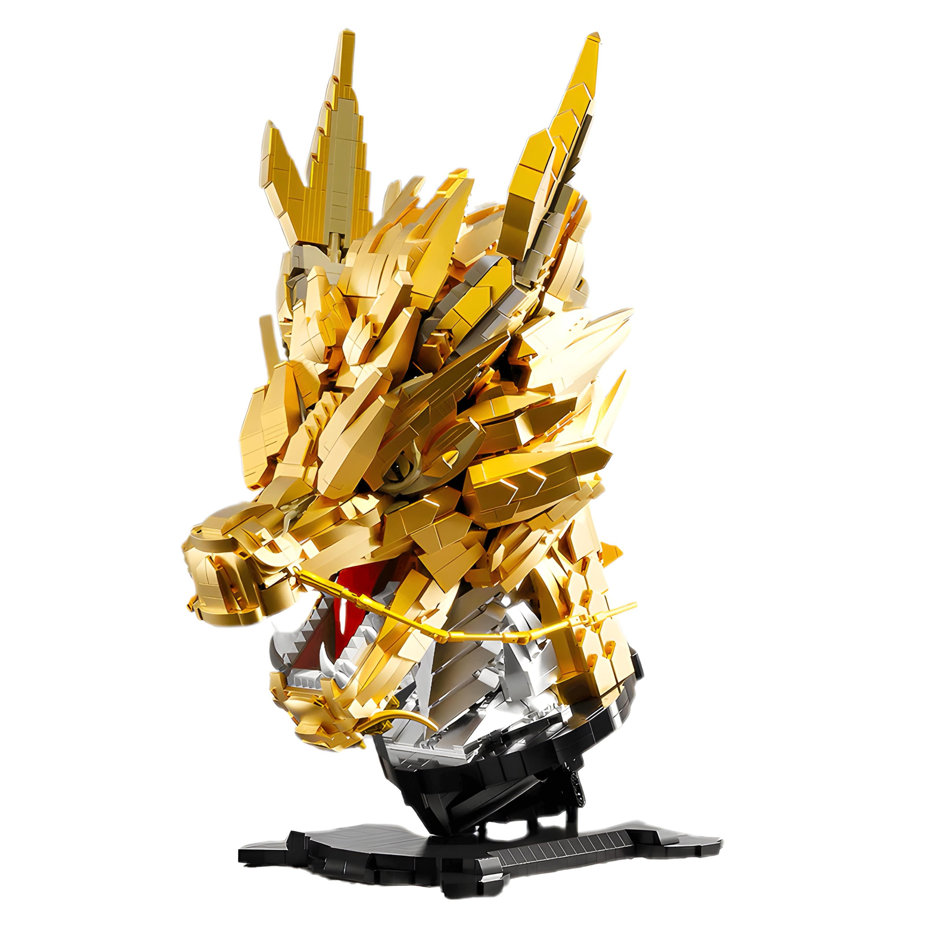 GOLD EDITION DRAGON HEAD | 2572PCS