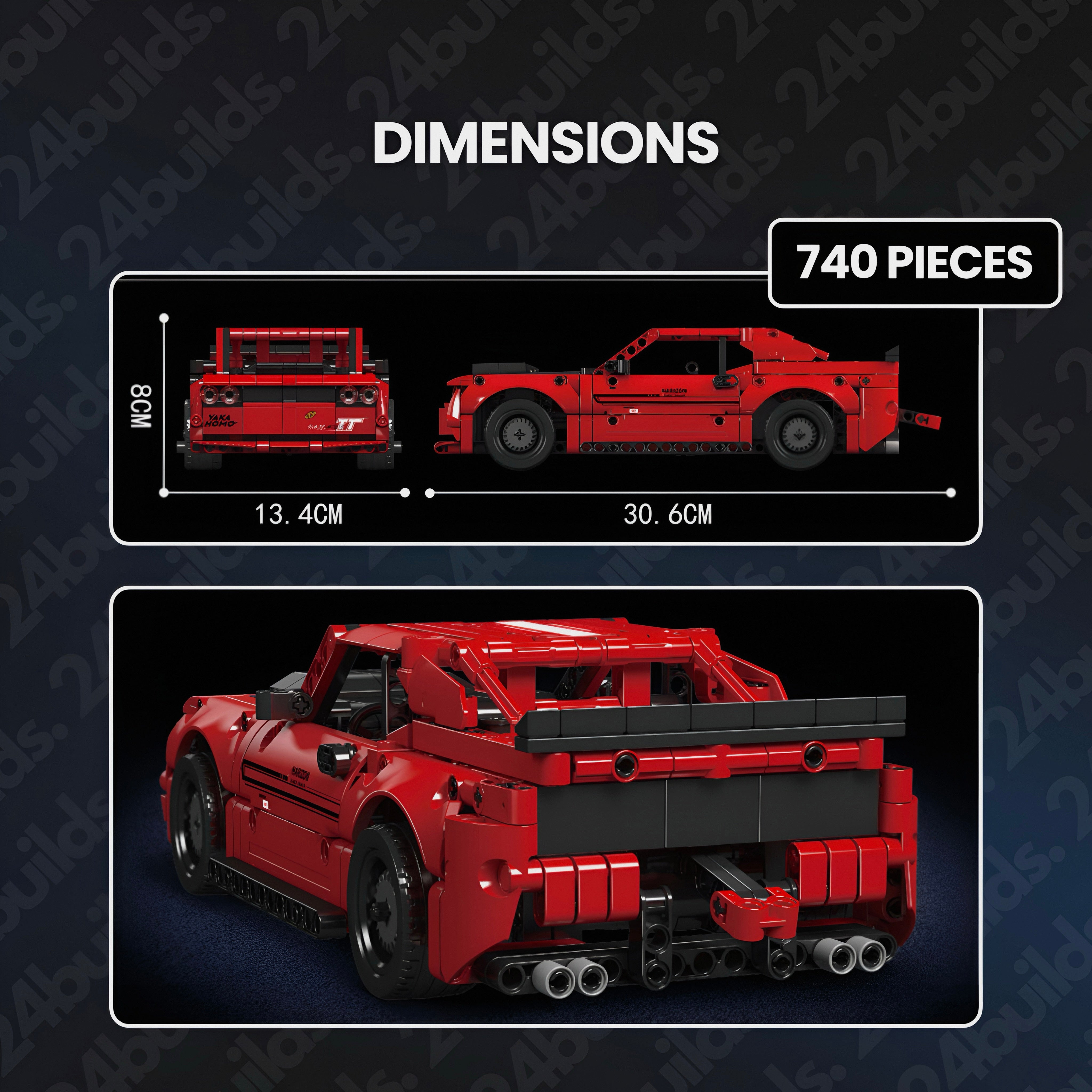 RED EDITION CHALLENGER | 738PCS