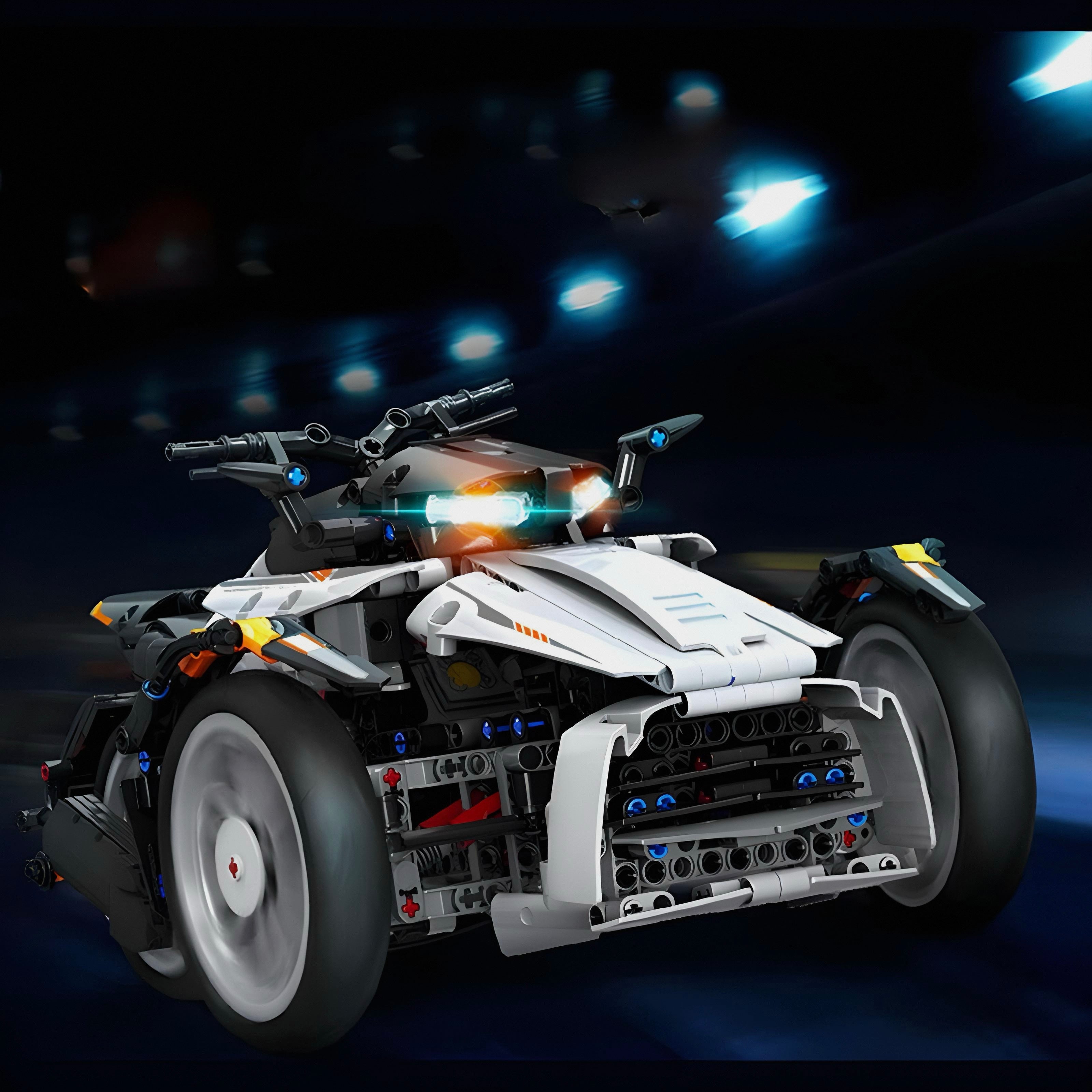 REMOTE CONTROLLED CITY TRIKE | 1228PCS