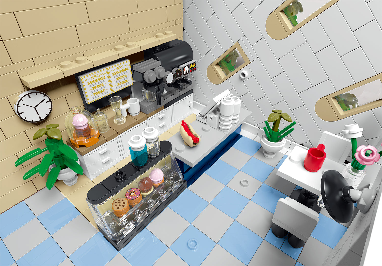 UPSIDE DOWN CAFE | 3120PCS