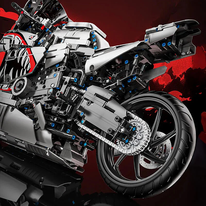 Japanese Shark Performance Motorbike | 2128pcs