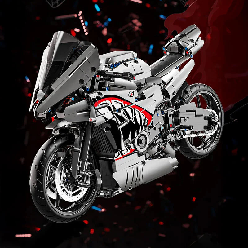 Japanese Shark Performance Motorbike | 2128pcs