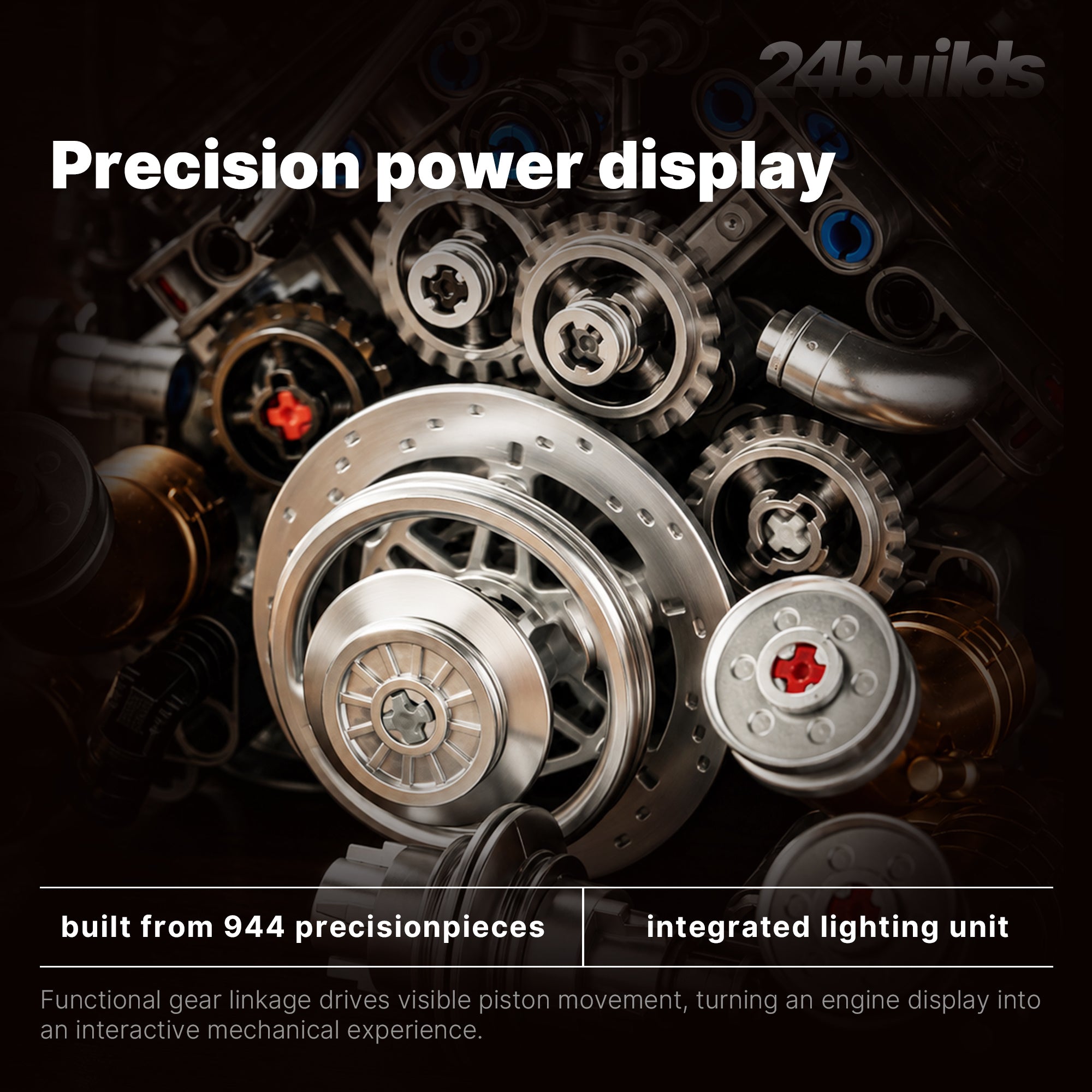 Motorised W16 Quad-Turbo Engine