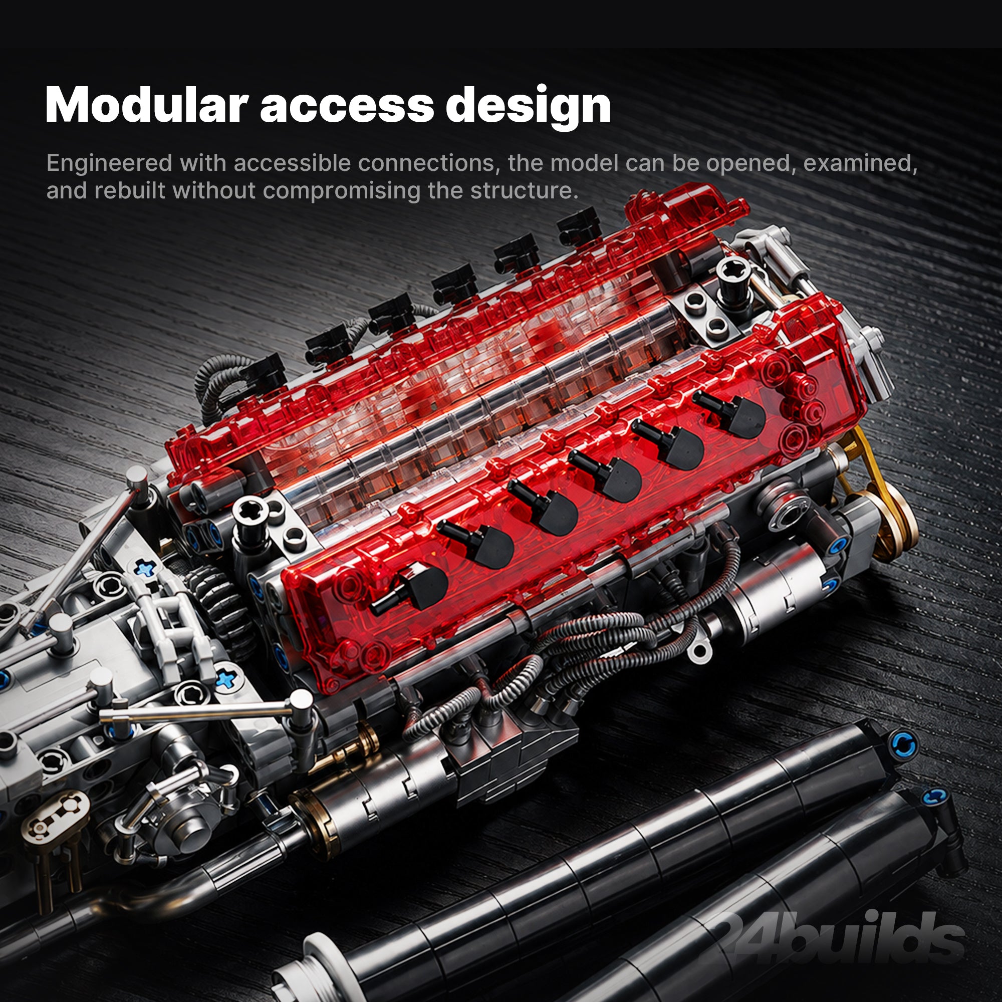Motorised Italian V12 Engine
