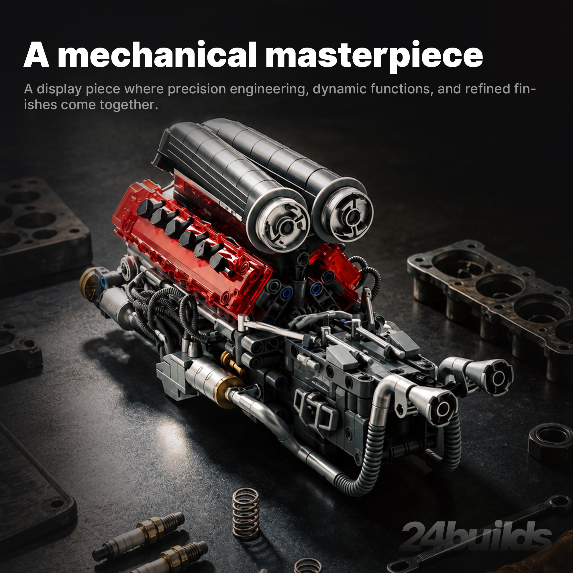 Motorised Italian V12 Engine