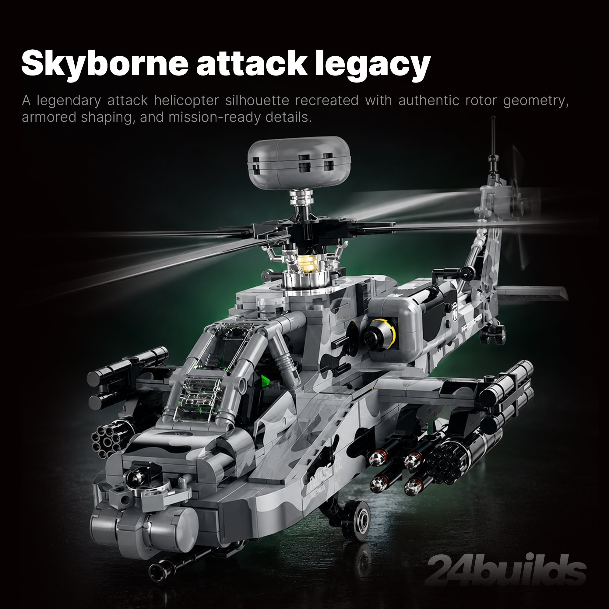 AH-64 Apache Attack Helicopter