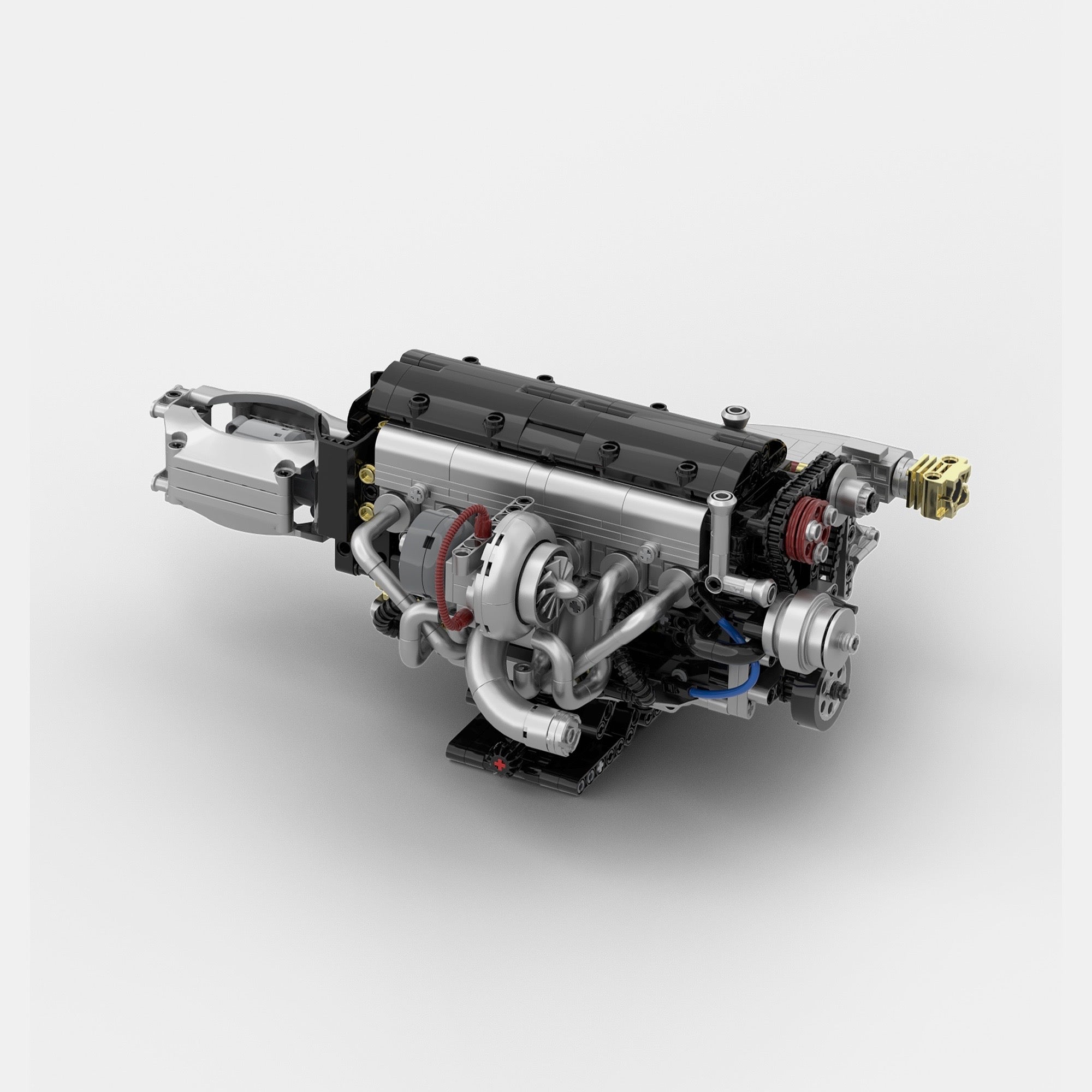 Motorised 2JZ Engine | 1078pcs