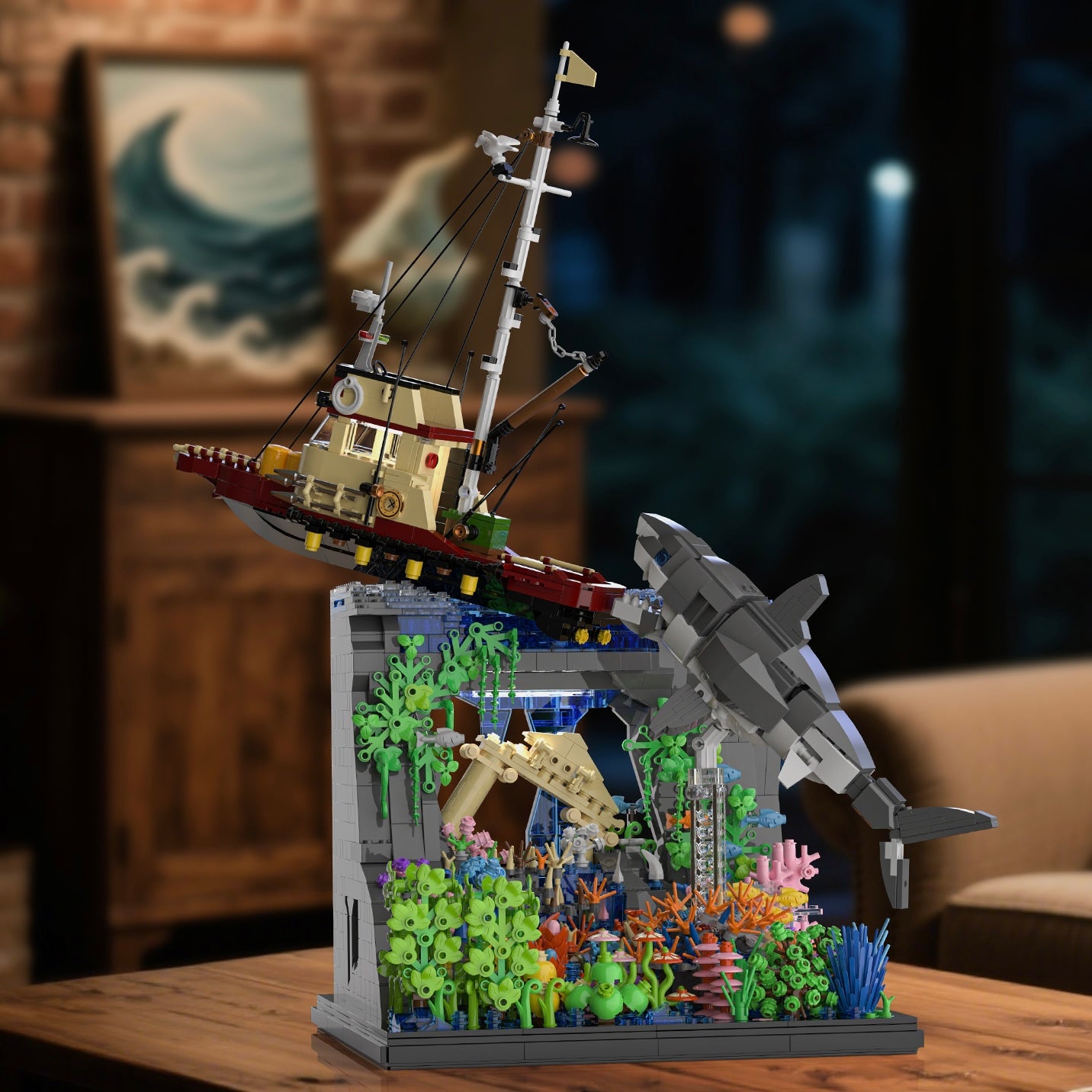 Giant Shark Attack | 2934pcs