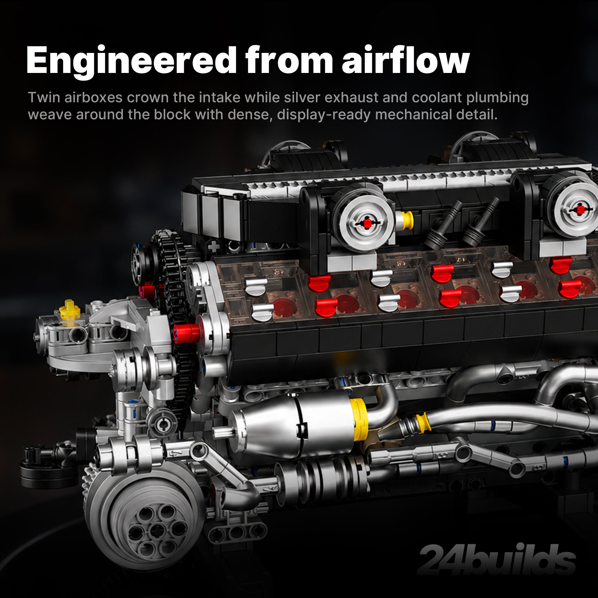 Motorised Bull V12 Engine