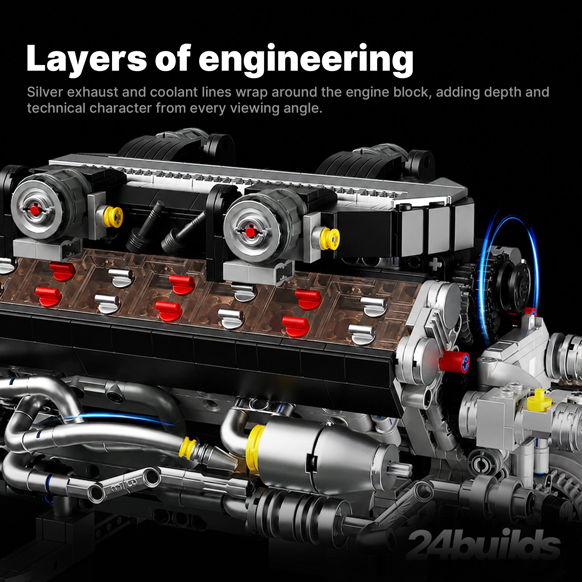 Motorised Bull V12 Engine