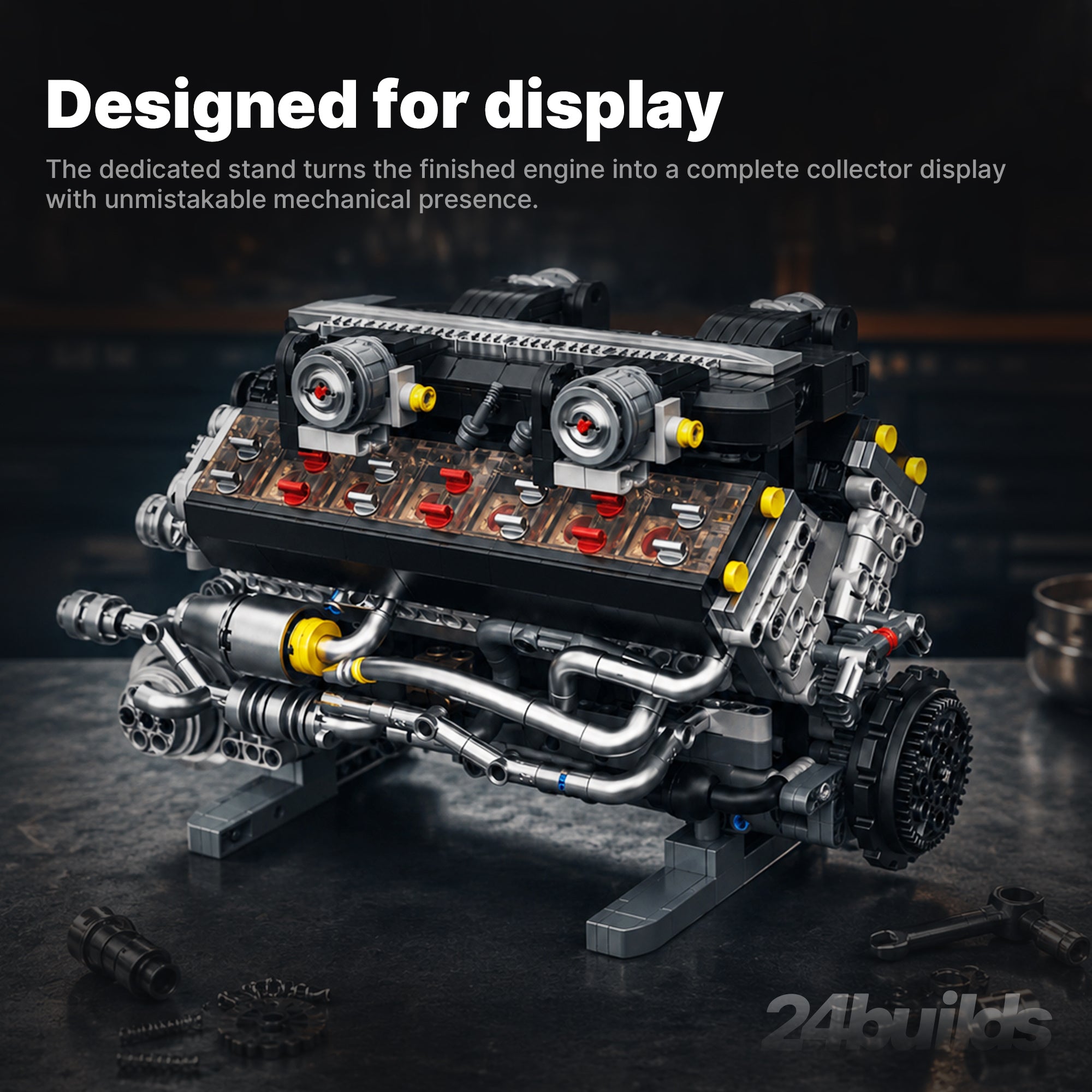 Motorised Bull V12 Engine