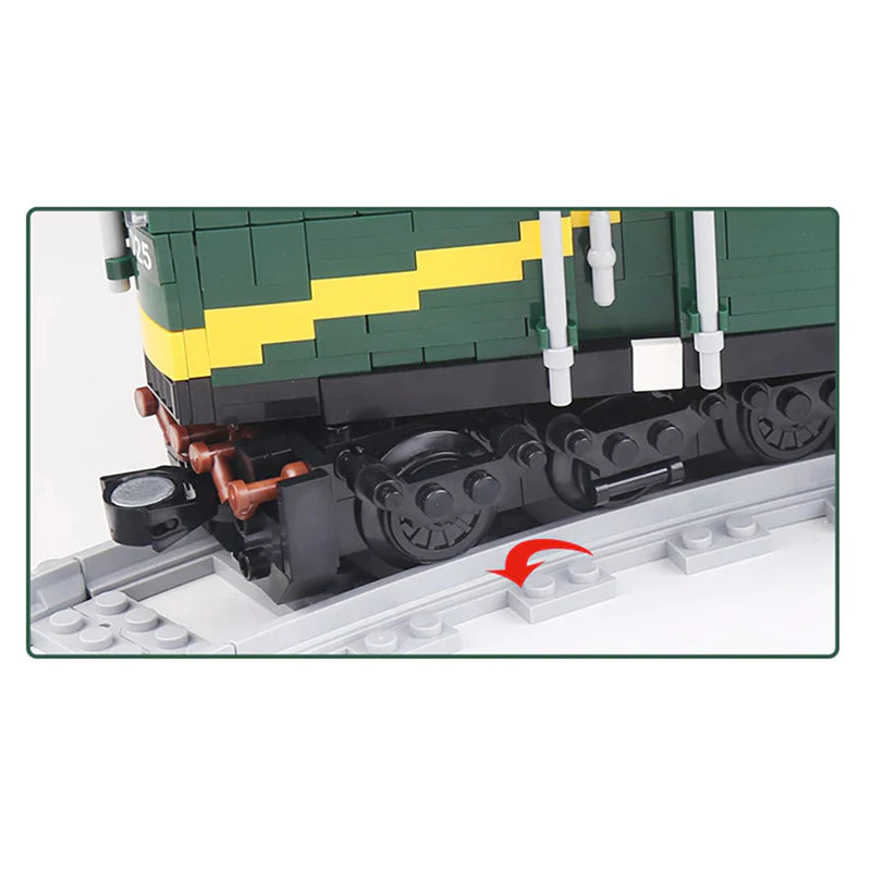 REMOTE CONTROLLED DIESEL LOCOMOTIVE | 2086PCS