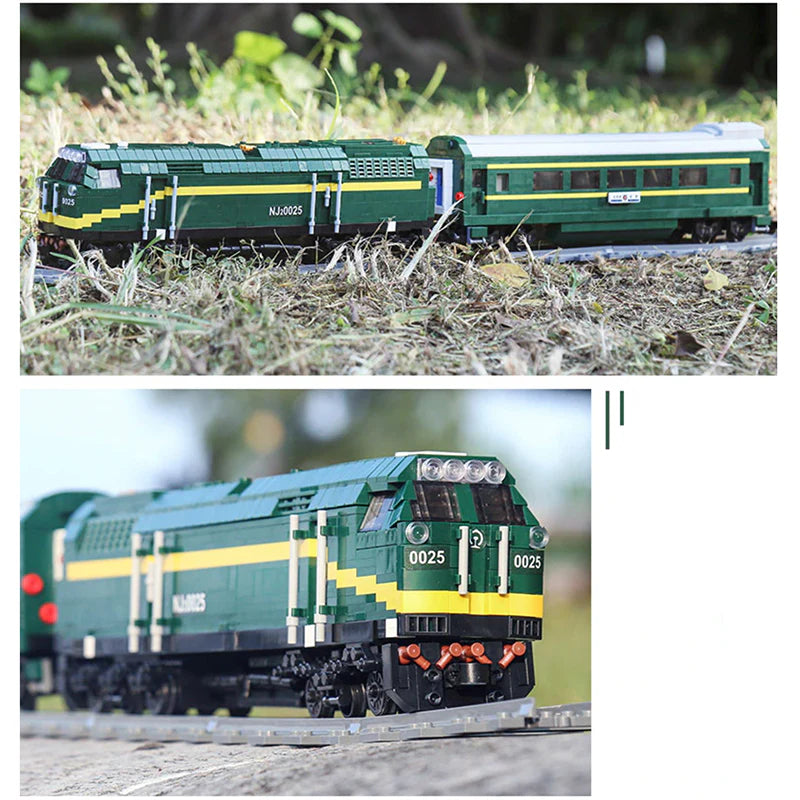 REMOTE CONTROLLED DIESEL LOCOMOTIVE | 2086PCS