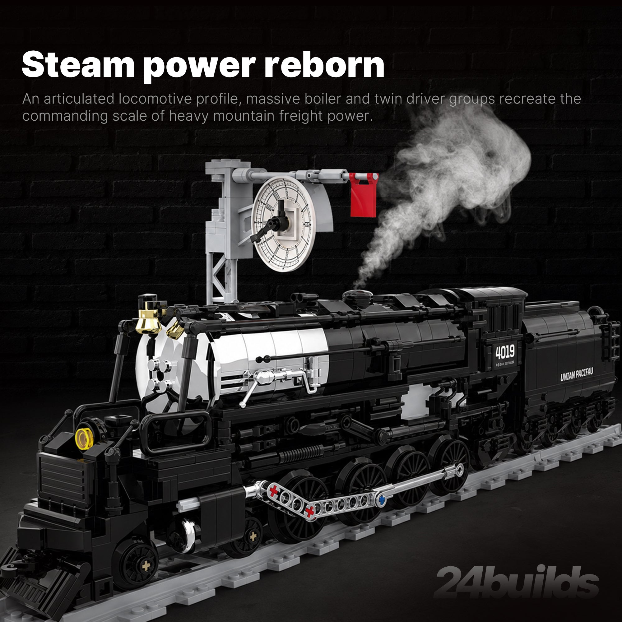 American Articulated Steam Locomotive