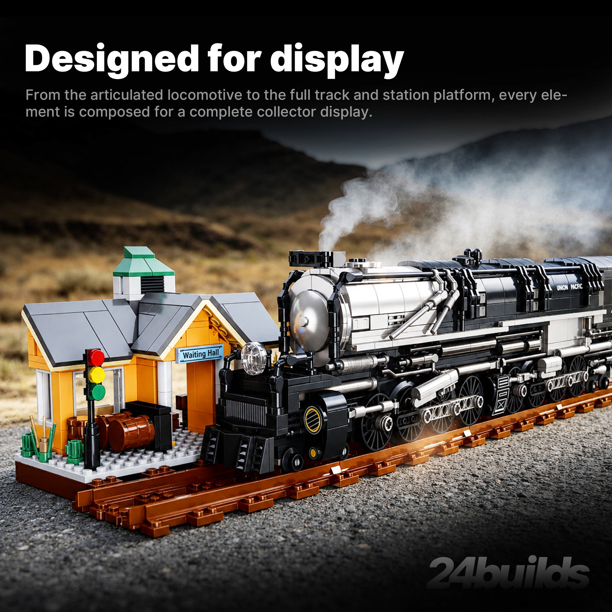 American Articulated Steam Locomotive