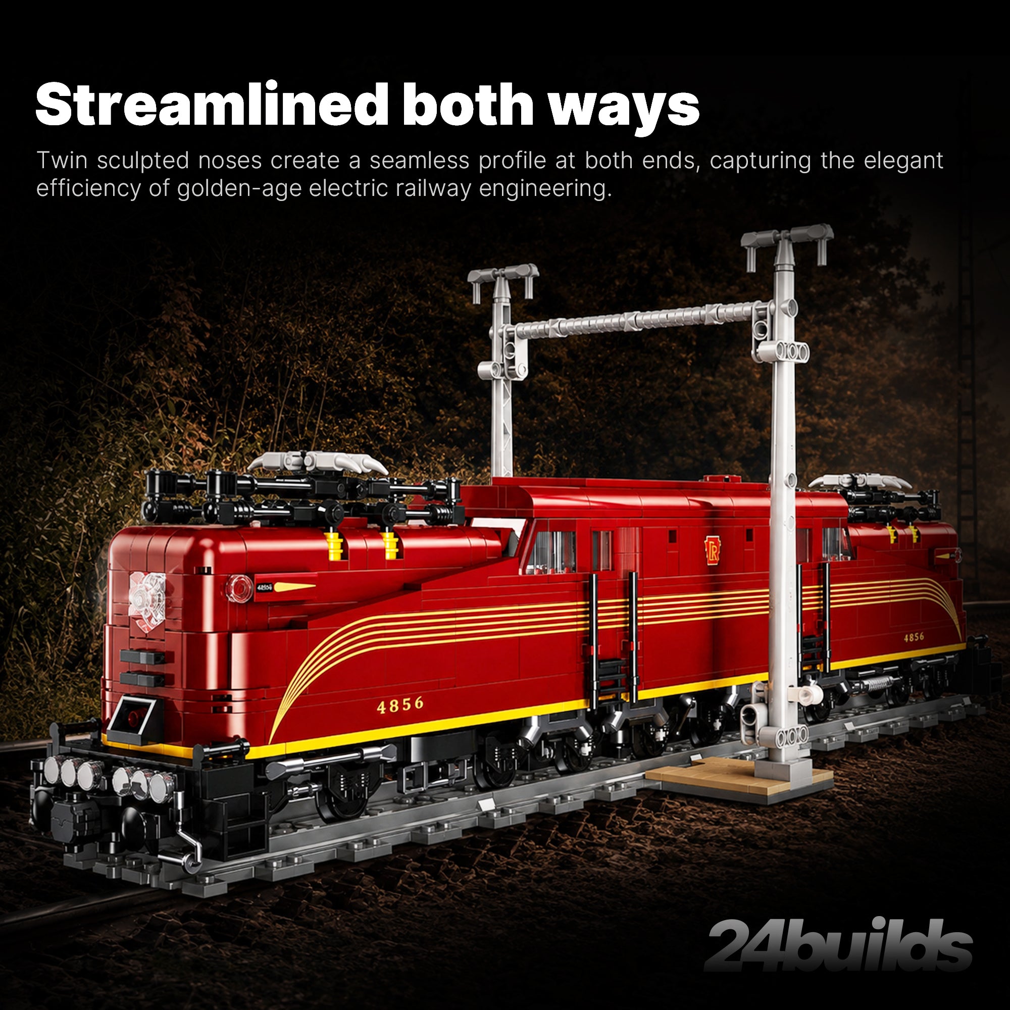 American Streamlined Electric Locomotive