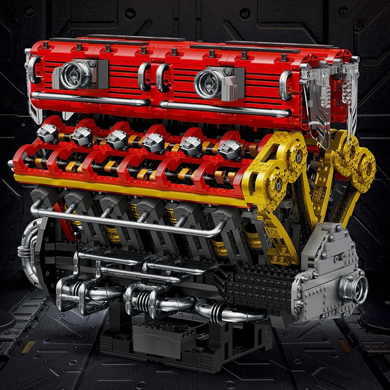 The Ultimate Italian Supercar V12 Engine | 4720pcs