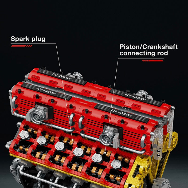 The Ultimate Italian Supercar V12 Engine | 4720pcs