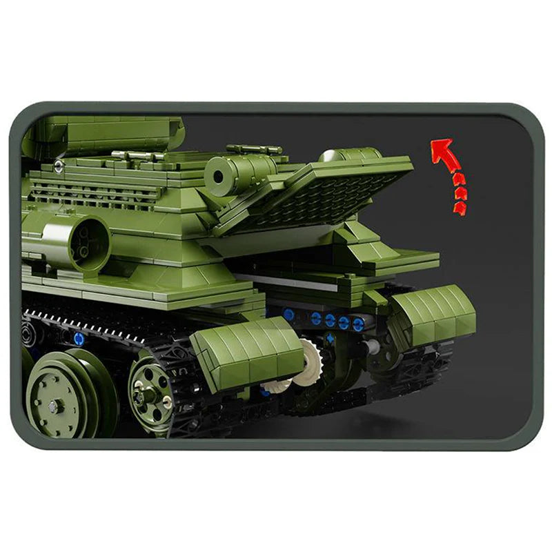 REMOTE CONTROLLED T34 TANK | 2052PCS