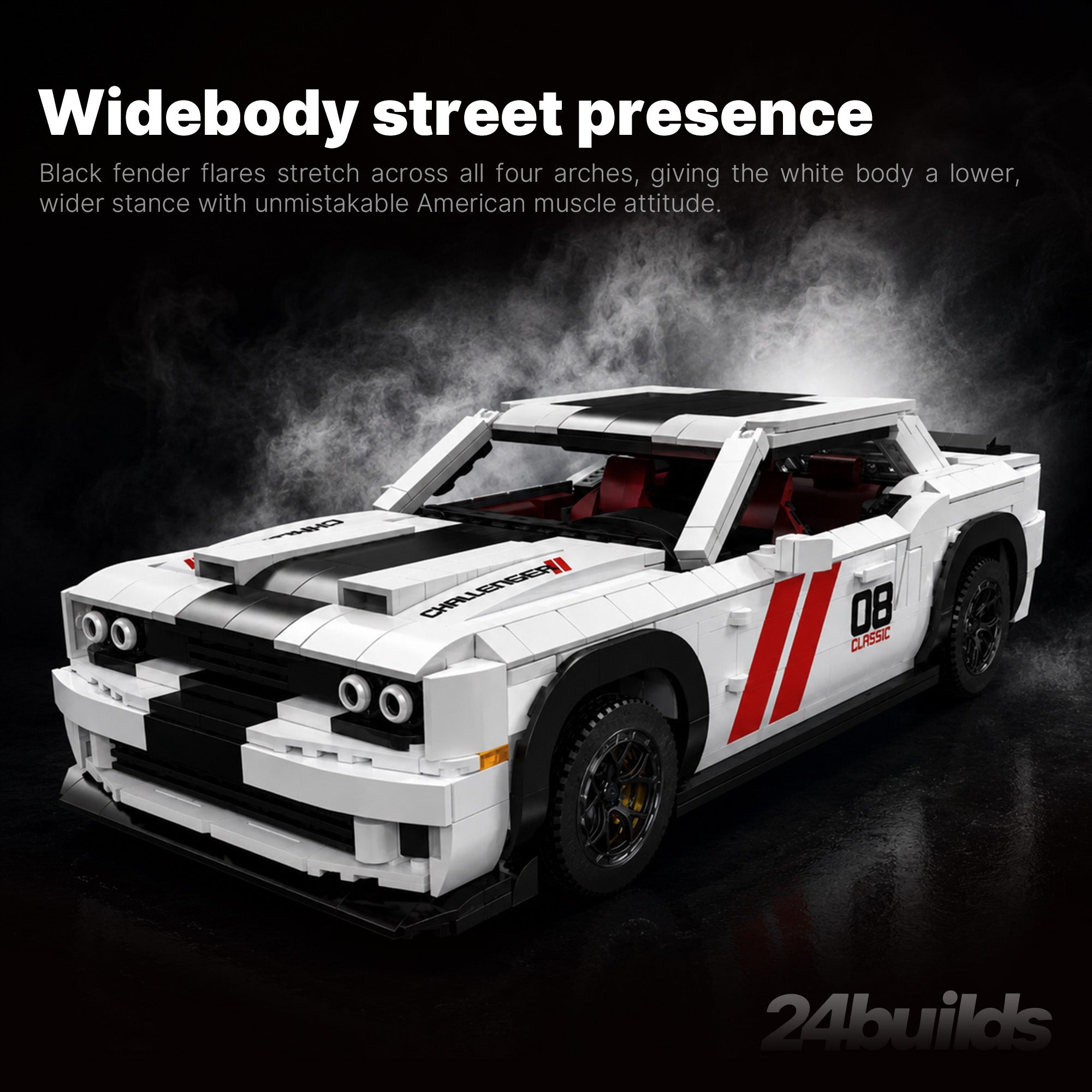 Supercharged American Muscle Car