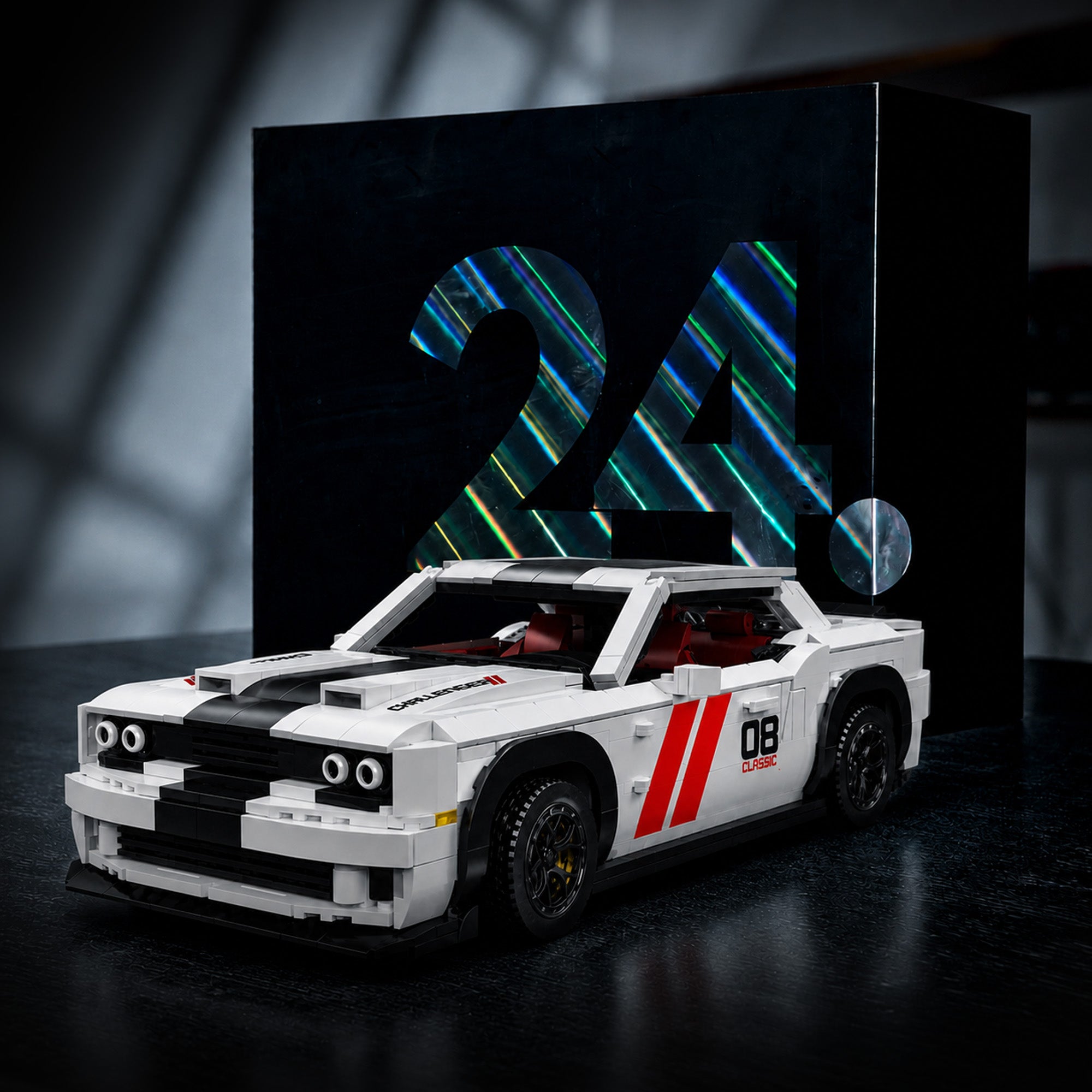Supercharged American Muscle Car