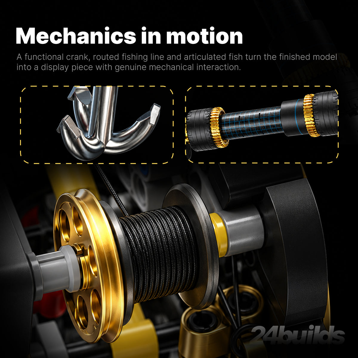 Drum Reel Fishing Rod
