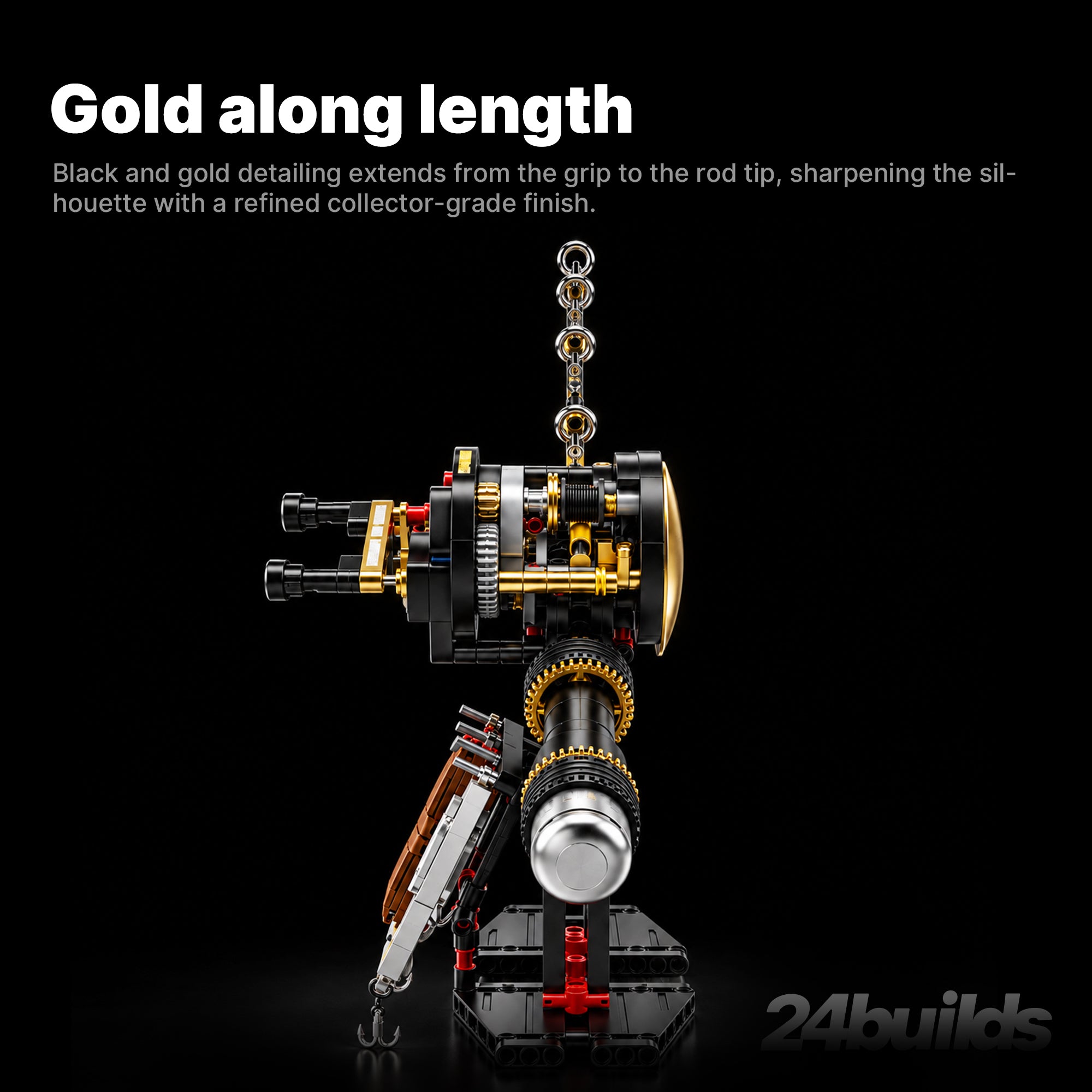 Drum Reel Fishing Rod