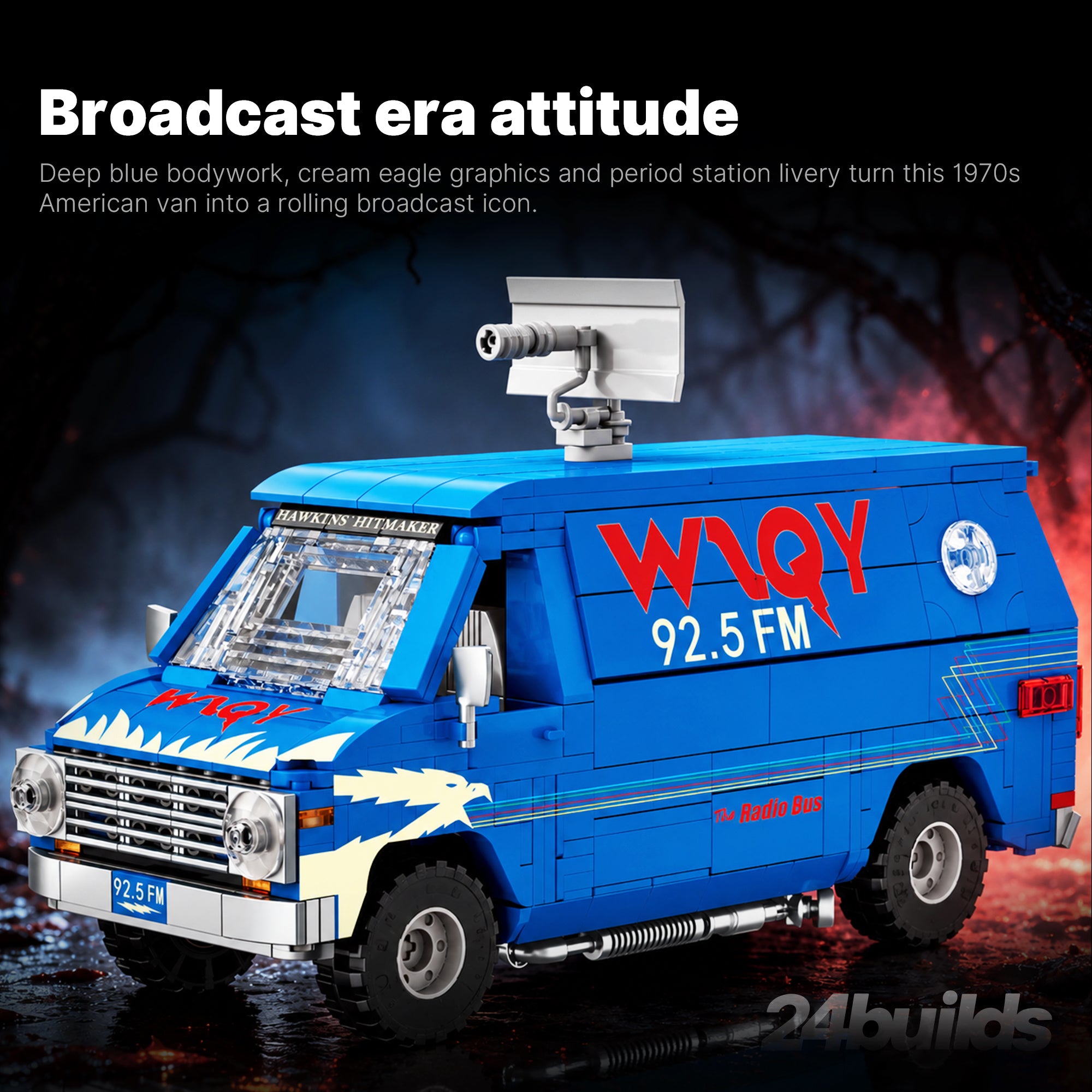 Retro Radio Station Van