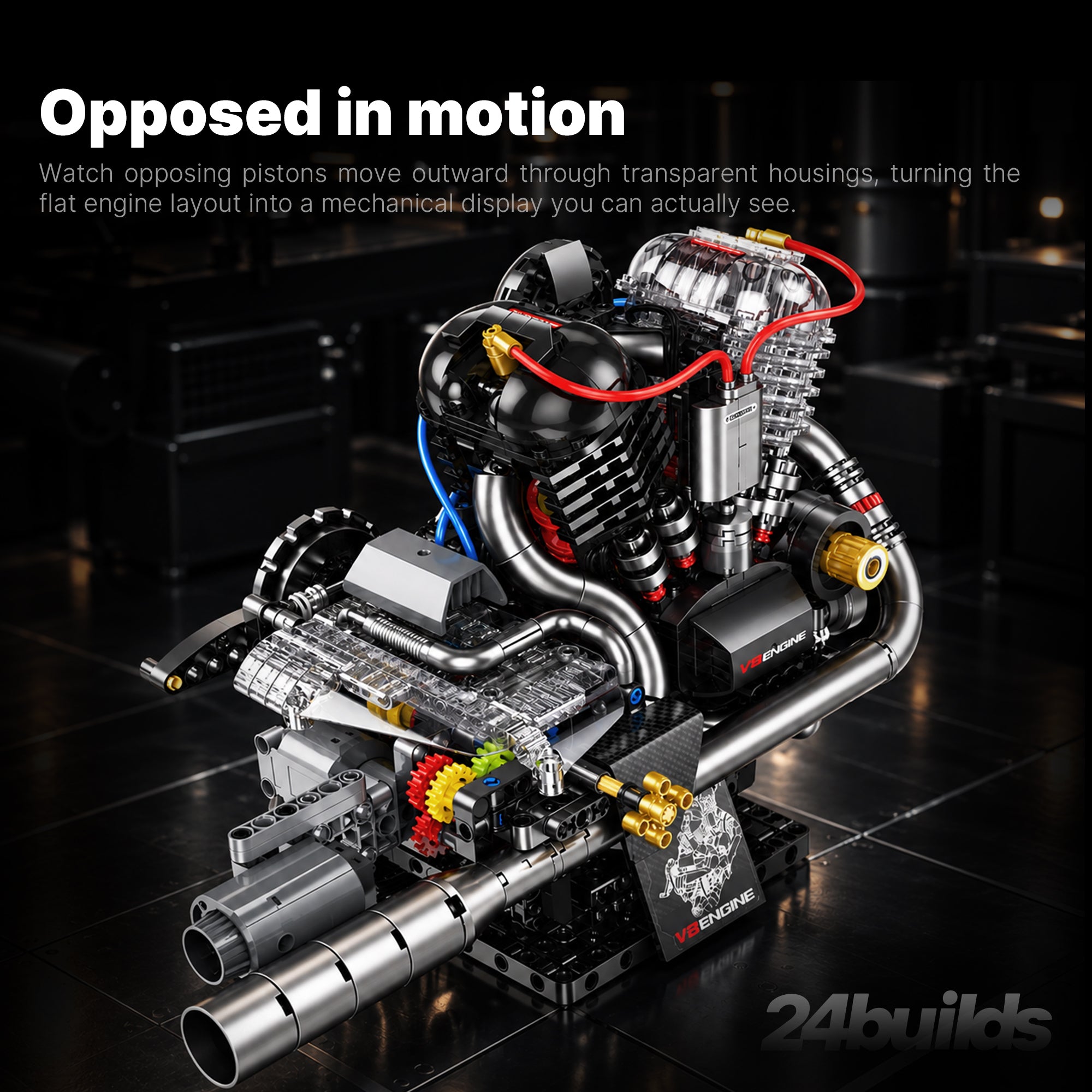 Motorised Boxer Vapor Engine
