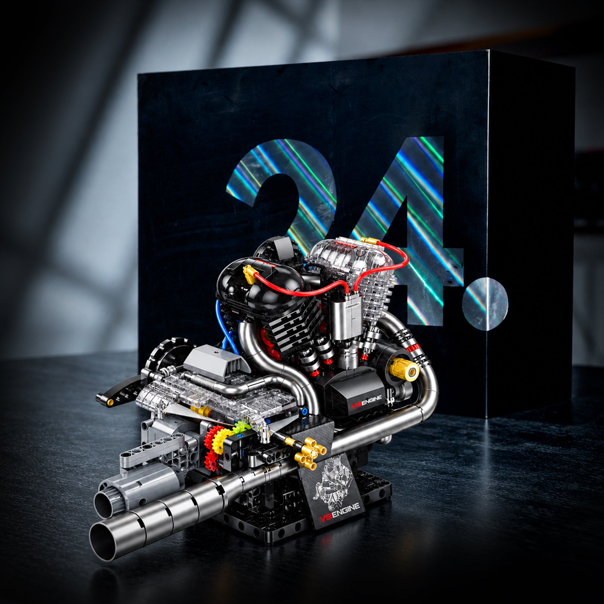 Motorised Boxer Vapor Engine