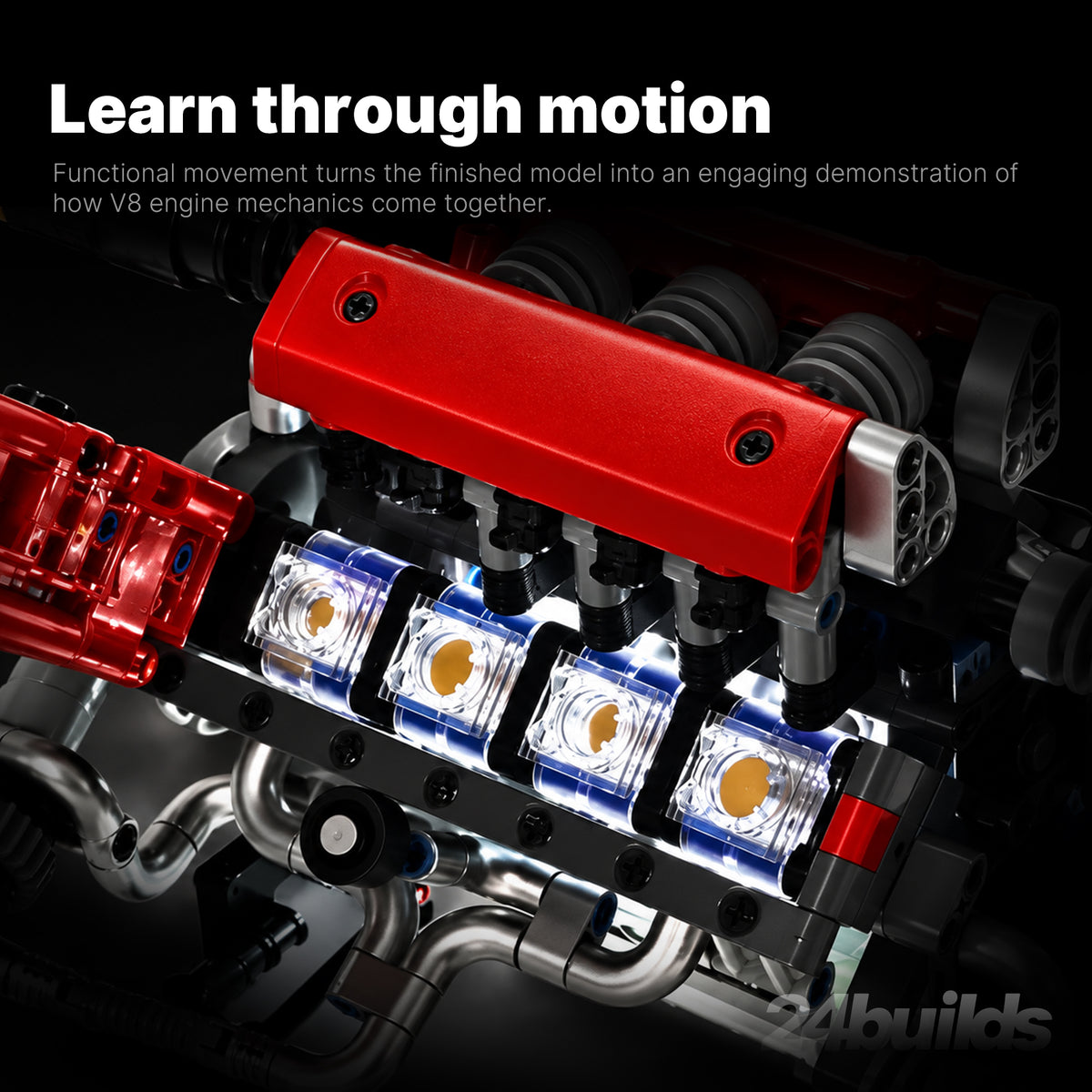 Motorised V8 Engine