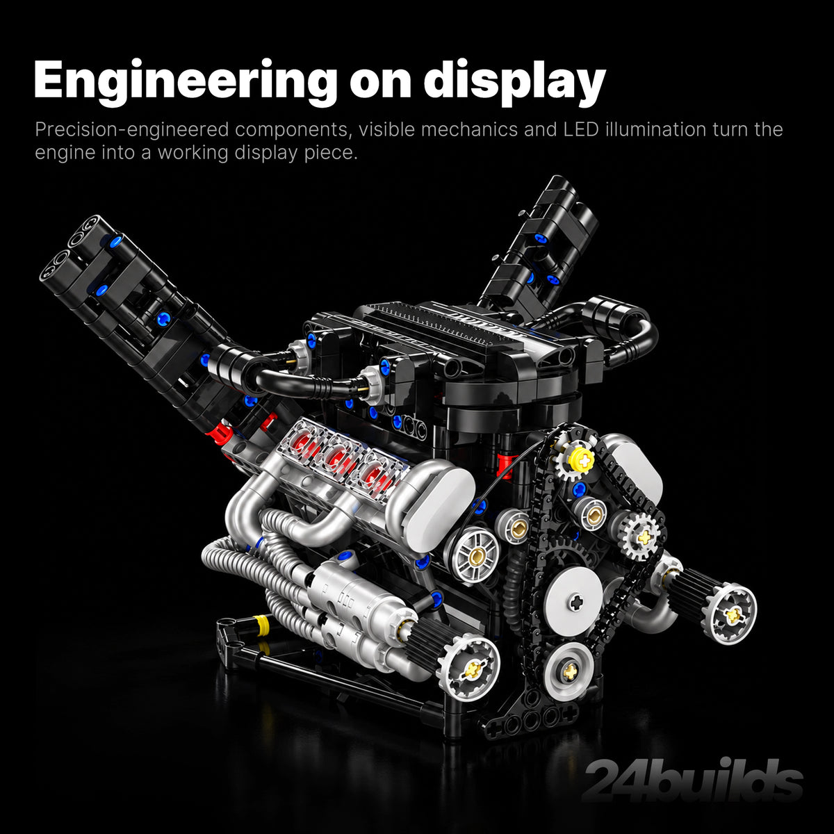 Motorised V8 Engine