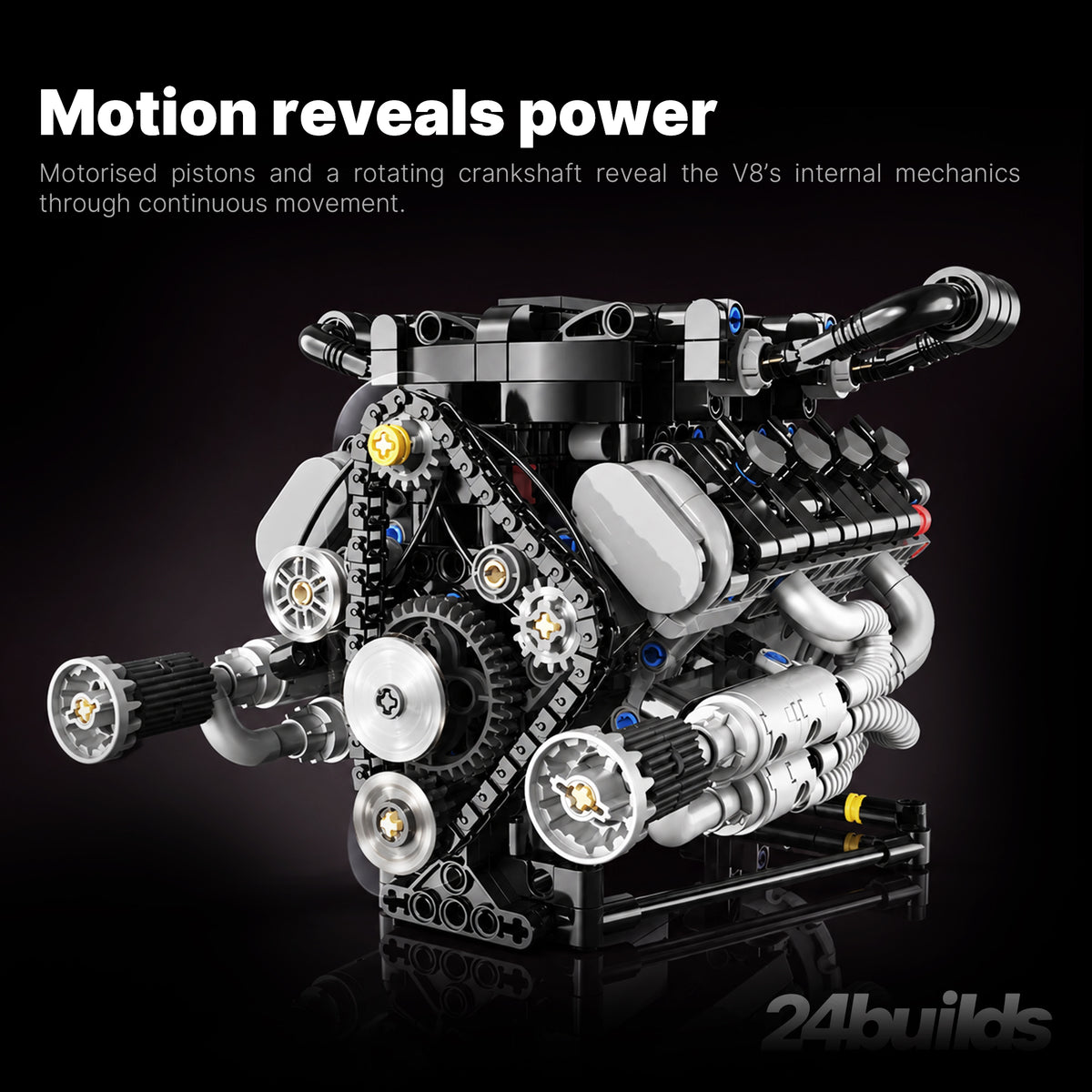 Motorised V8 Engine
