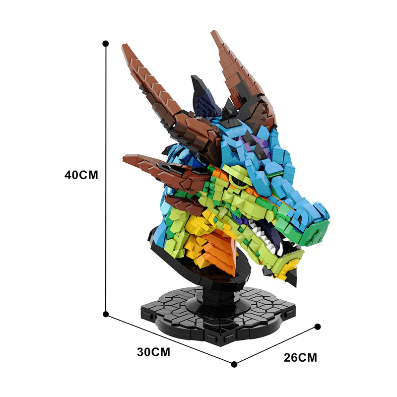 YEAR OF THE DRAGON SCULPTURE | 2581PCS