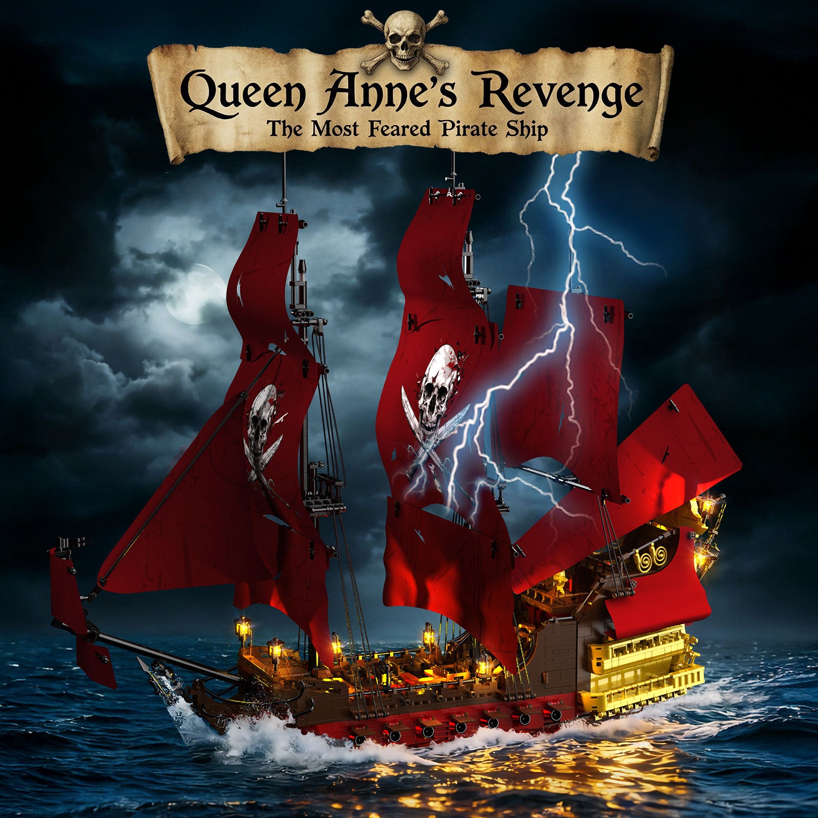 Queen Anne's Revenge Pirate Ship