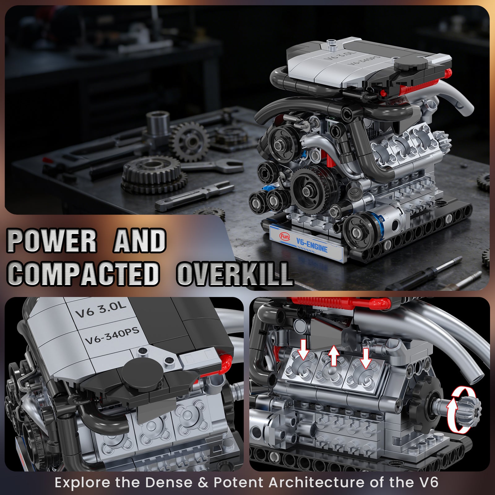 Motorised Street Engine Trio