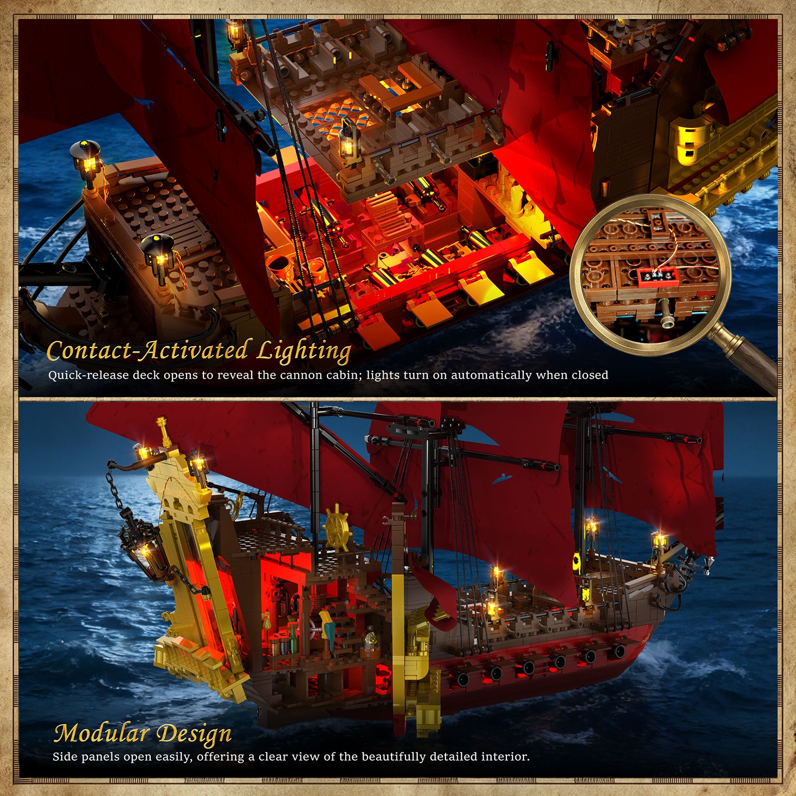 Queen Anne's Revenge Pirate Ship