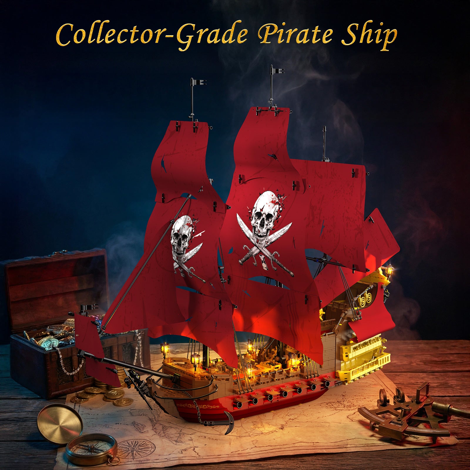 Queen Anne's Revenge Pirate Ship