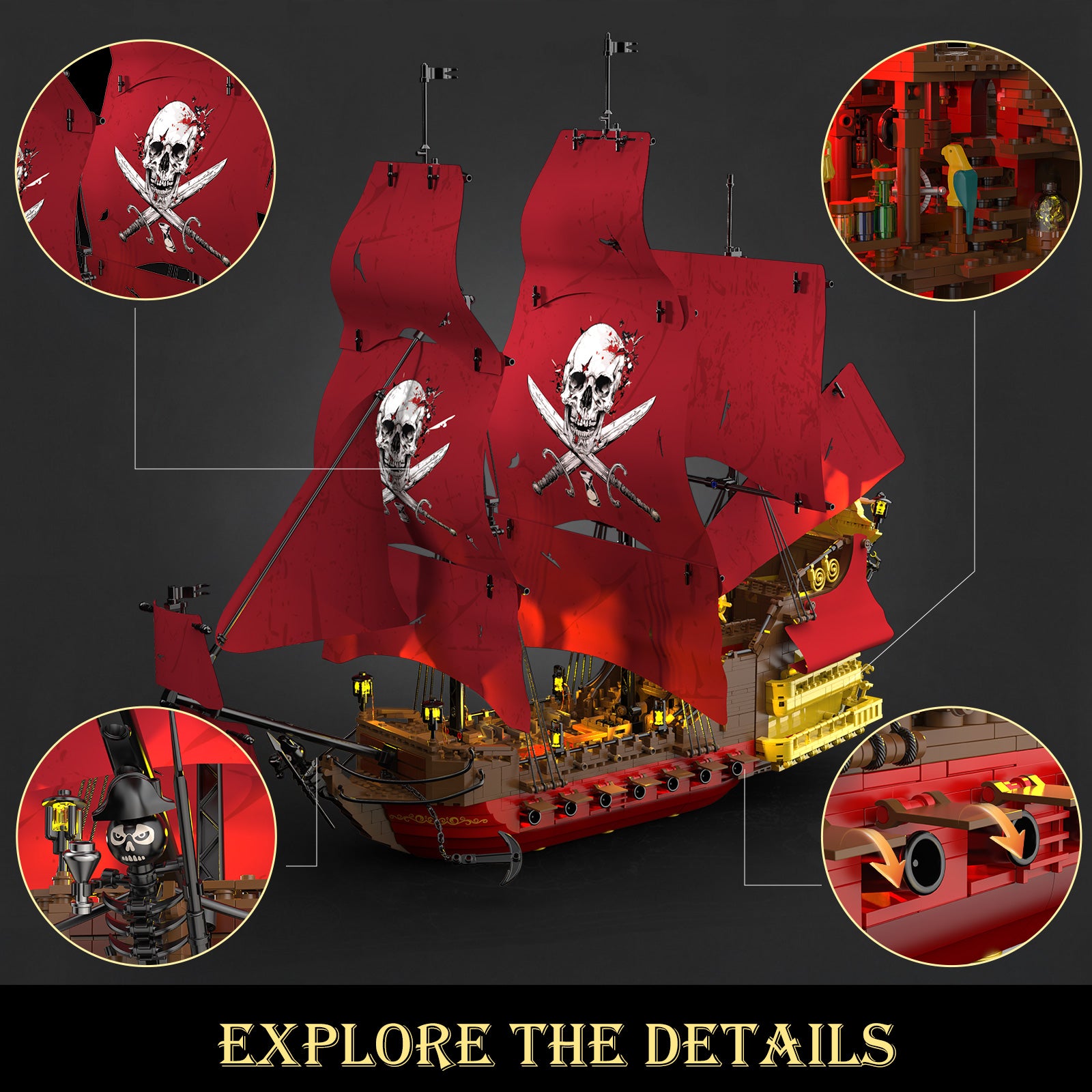 Queen Anne's Revenge Pirate Ship