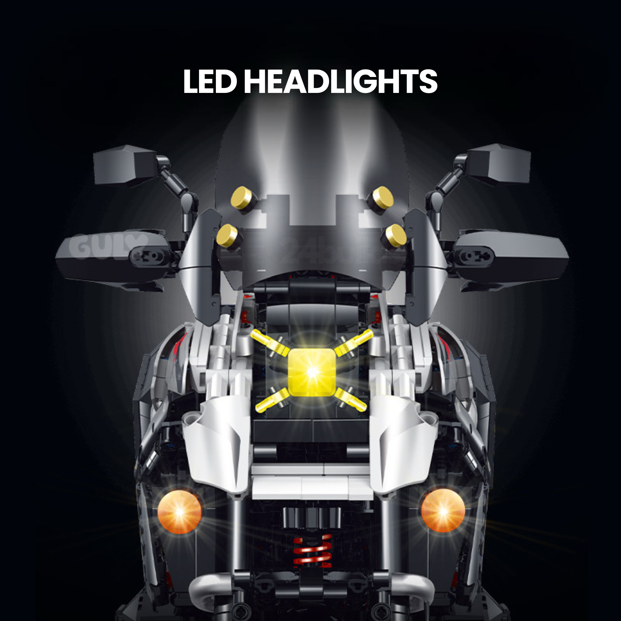 German Touring Motorbike | 2488pcs