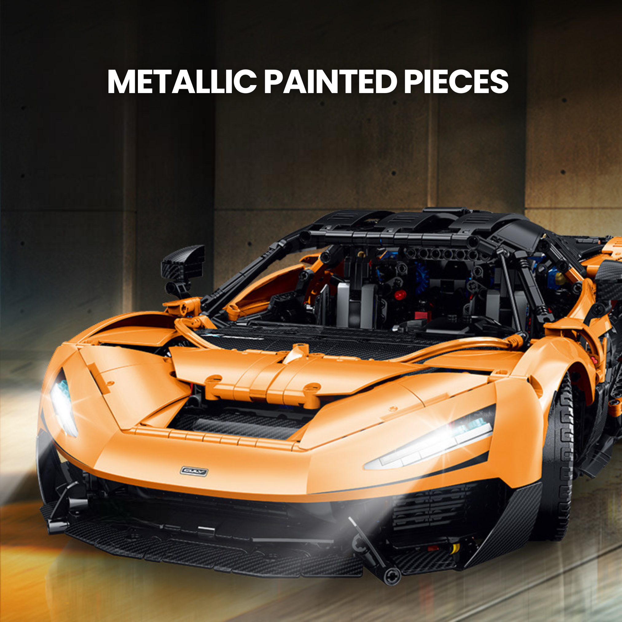 British Hybrid V8 Hypercar | 3468pcs