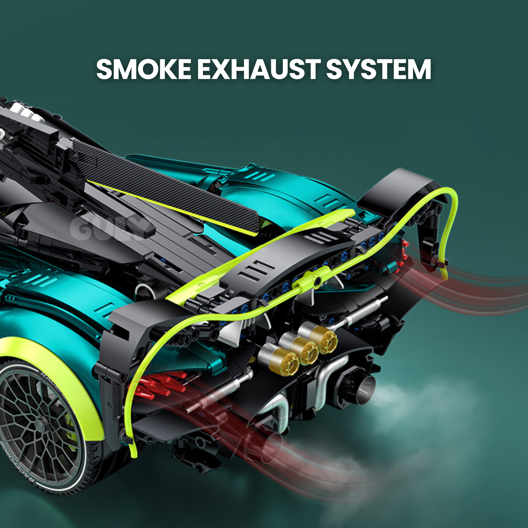 The Ultimate British Hypercar V2 | 3328pcs