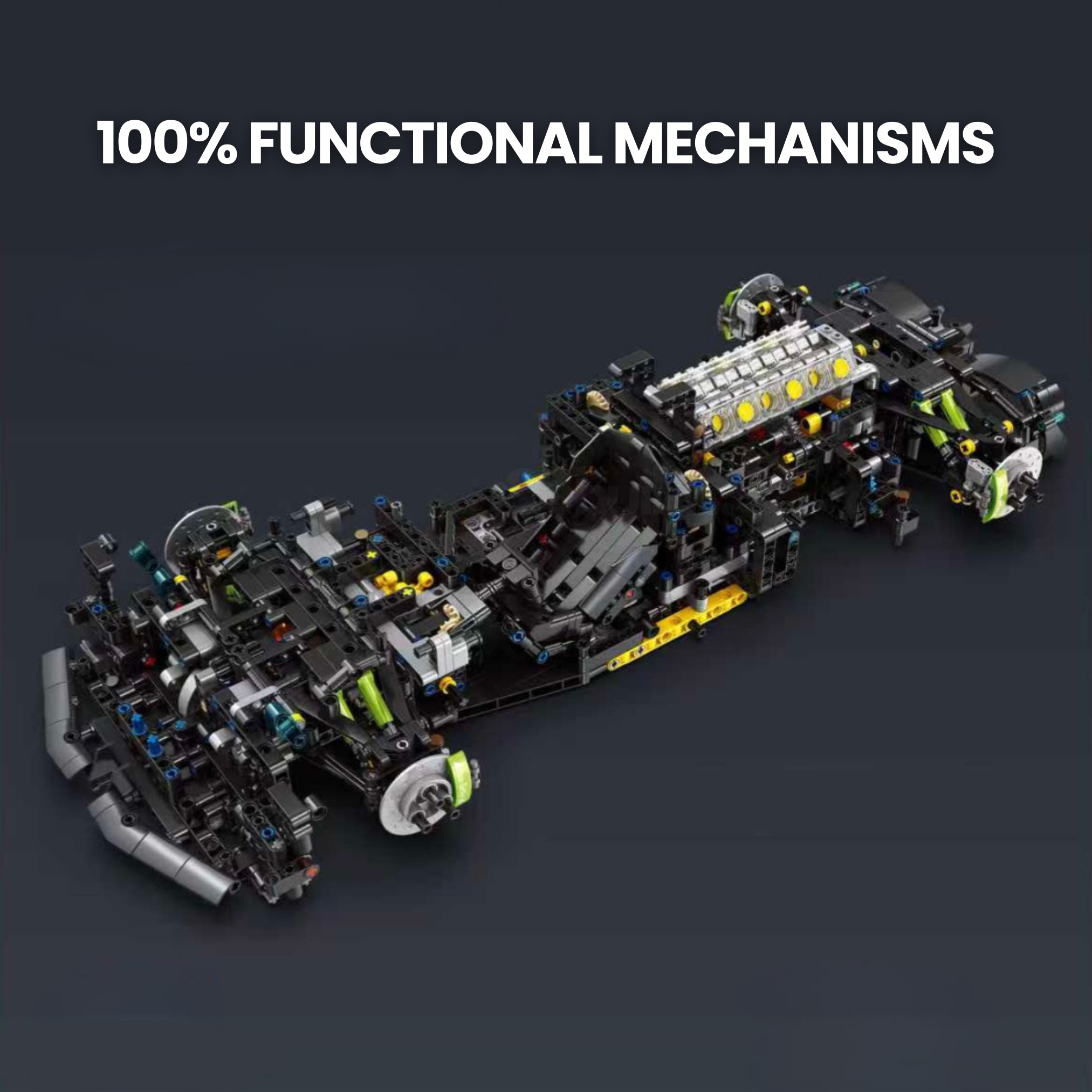 Remote Controlled 24h British Hypercar | 3040pcs