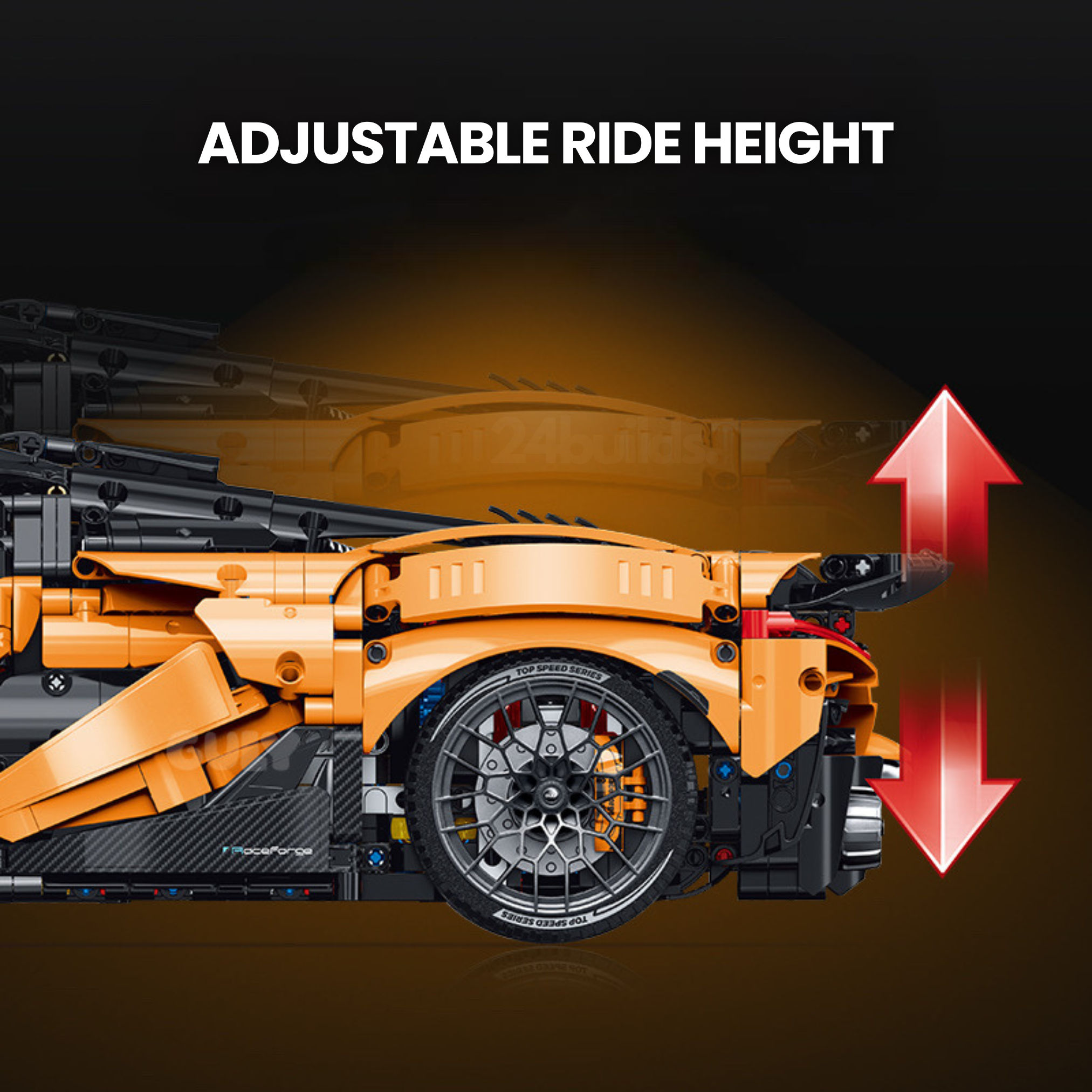 British Hybrid V8 Hypercar | 3468pcs