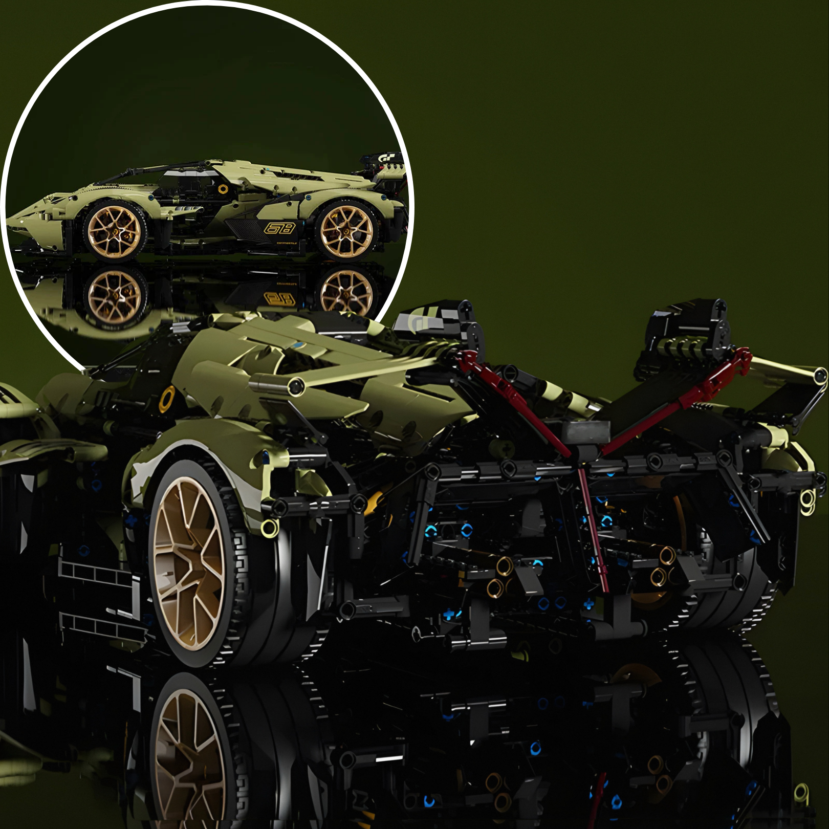 REMOTE CONTROLLED ITALIAN V12 CONCEPT | 2574PCS