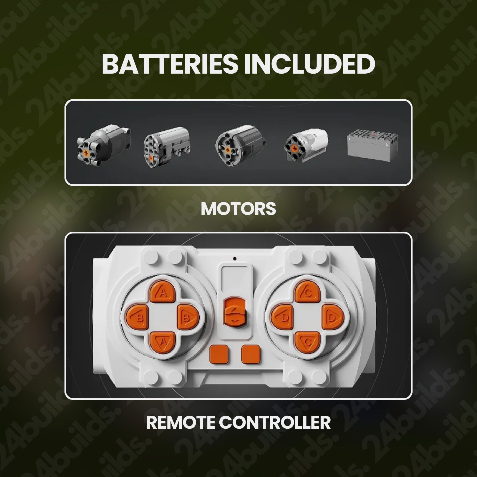 REMOTE CONTROLLED ITALIAN V12 CONCEPT | 2574PCS