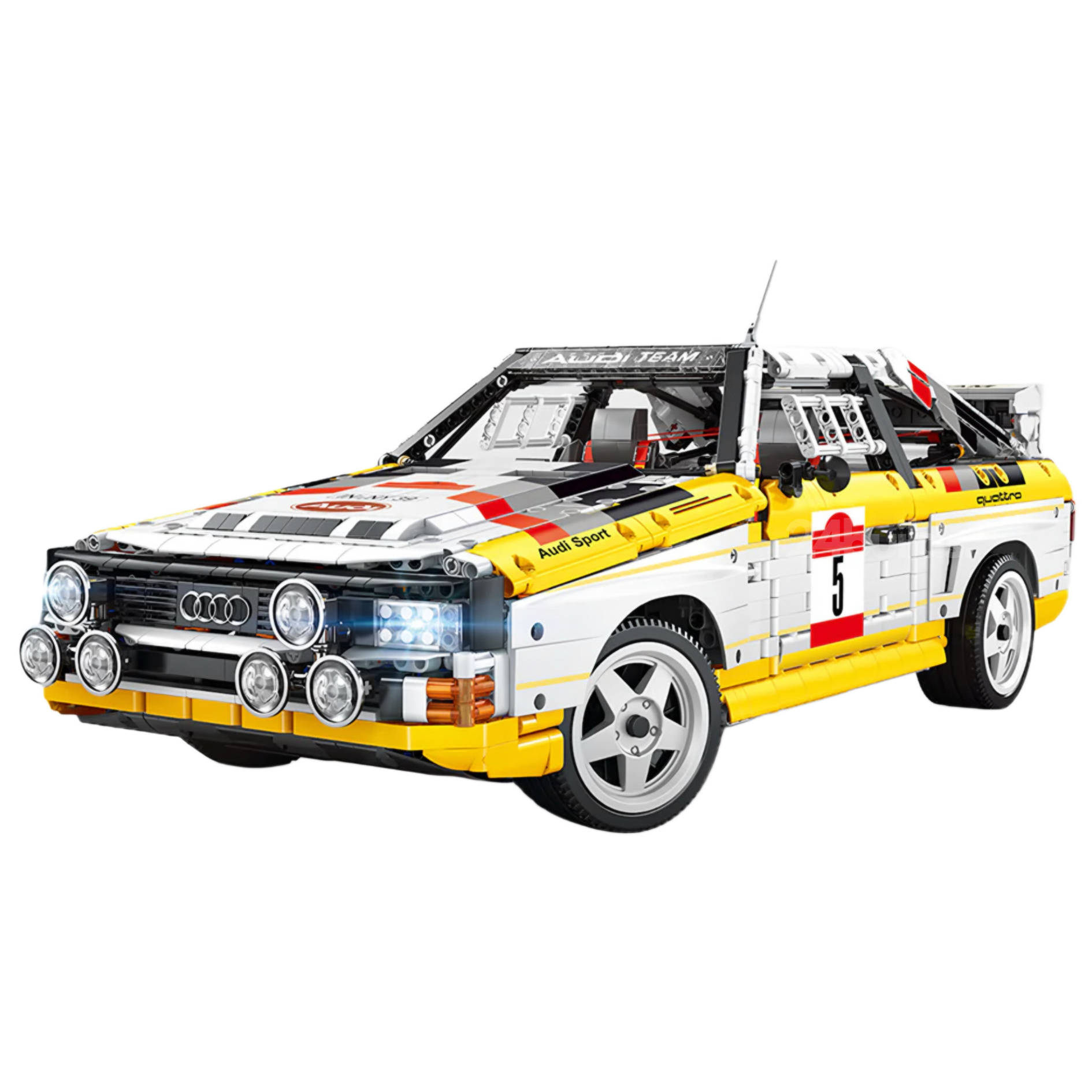 AUDI RALLY QUATTRO GROUP B 1984 | 3886PCS